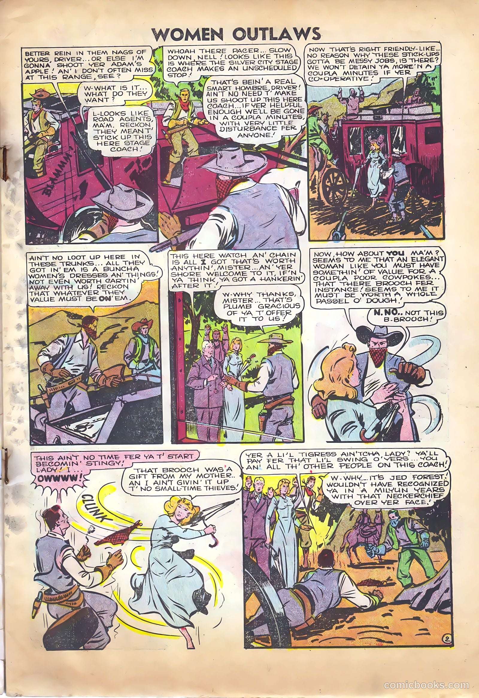 Women Outlaws #4 (1949) — page 3 of 32