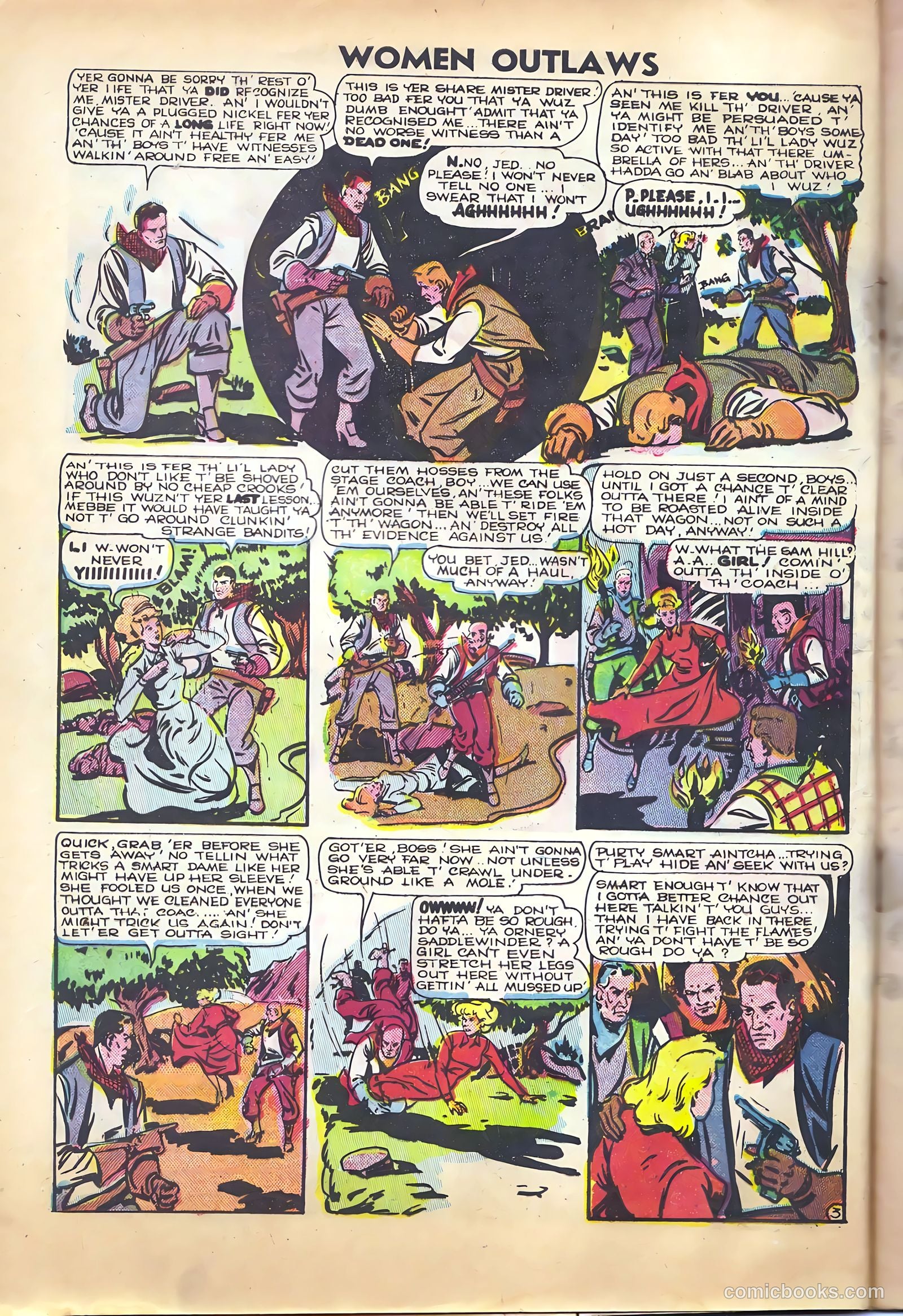 Women Outlaws #4 (1949) — page 4 of 32