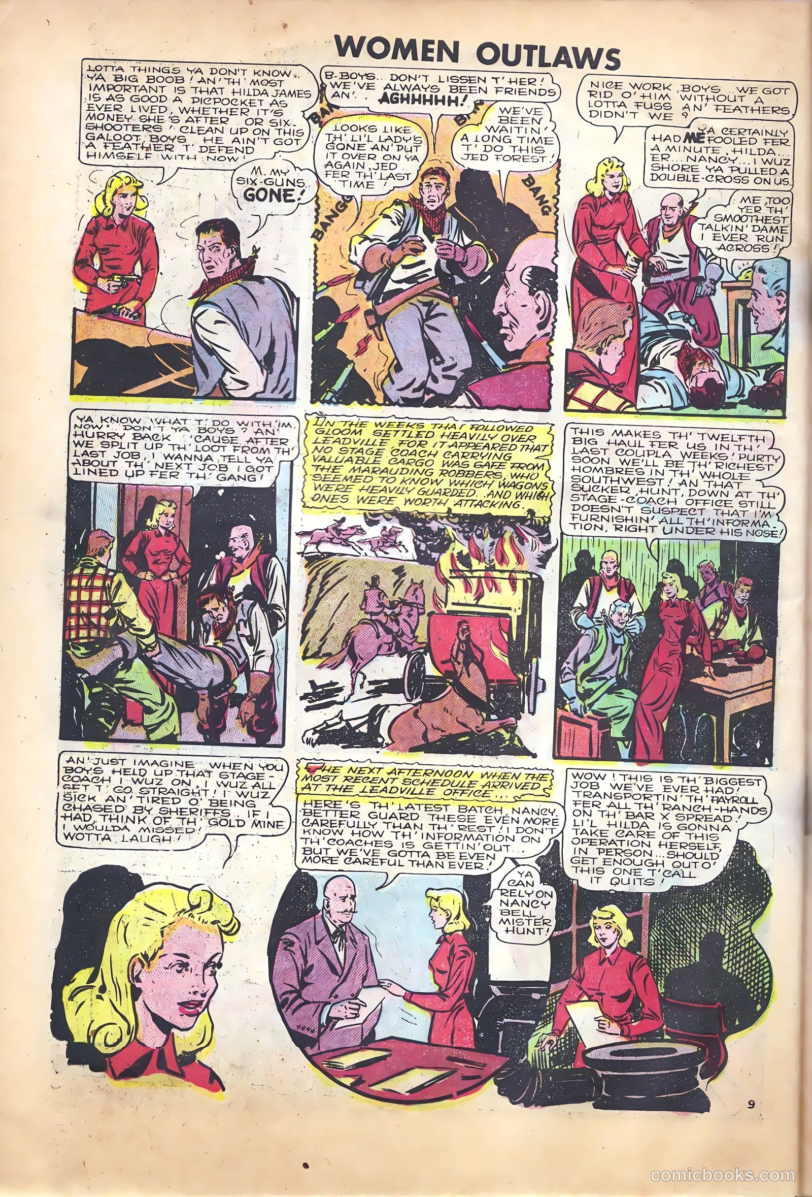 Women Outlaws #4 (1949) — page 10 of 32