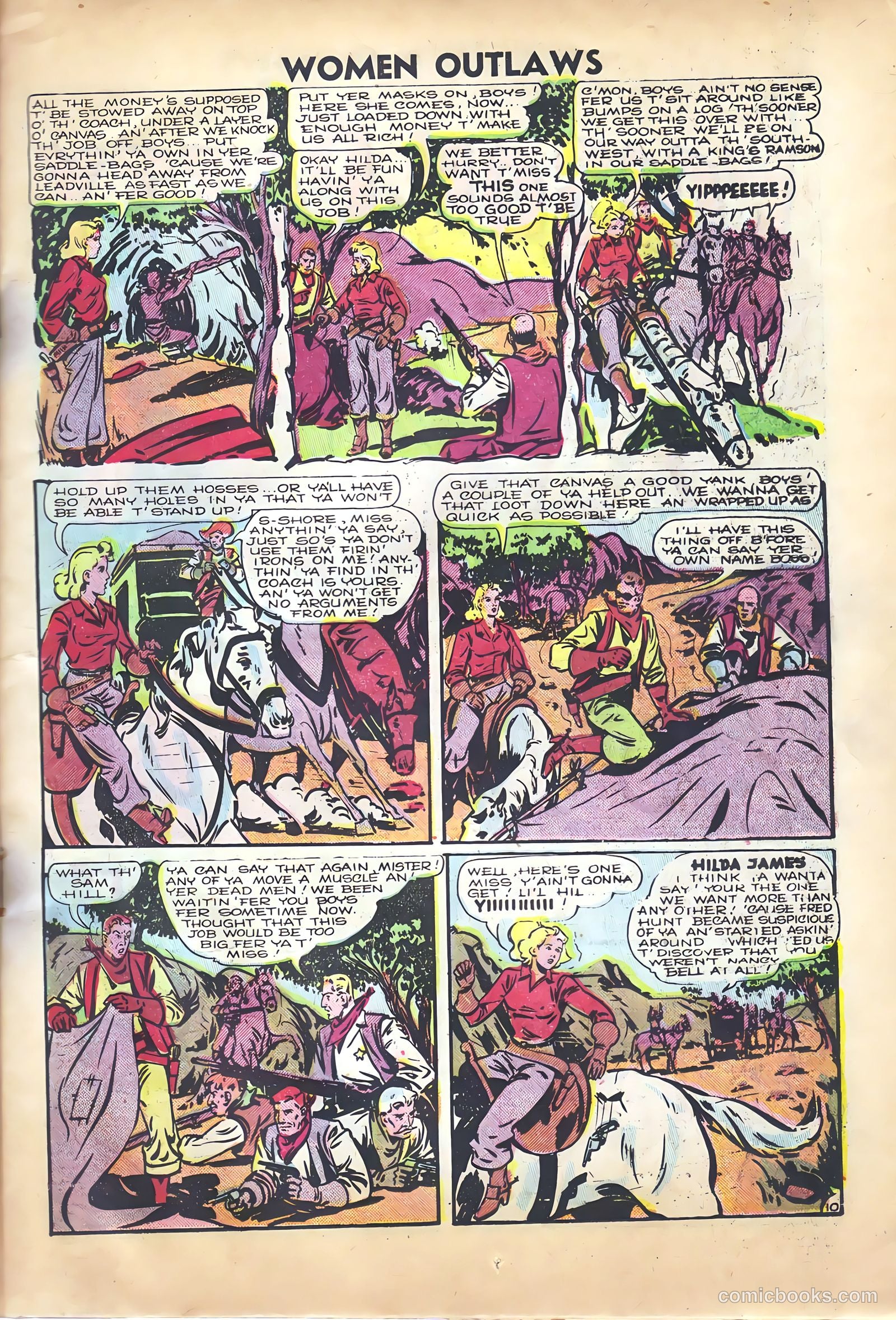 Women Outlaws #4 (1949) — page 11 of 32