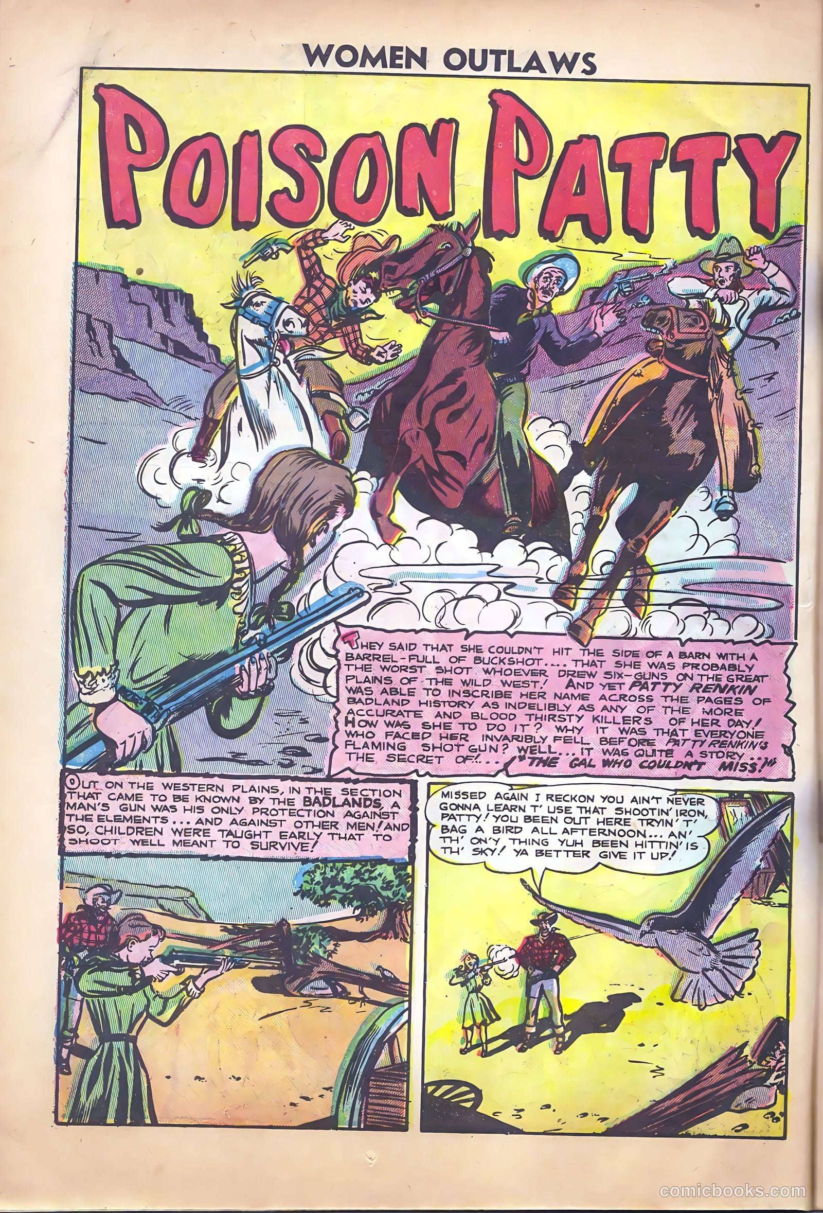 Women Outlaws #4 (1949) — page 12 of 32
