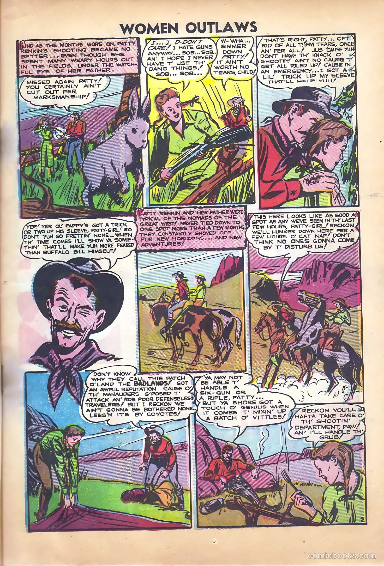 Women Outlaws #4 (1949) — page 13 of 32