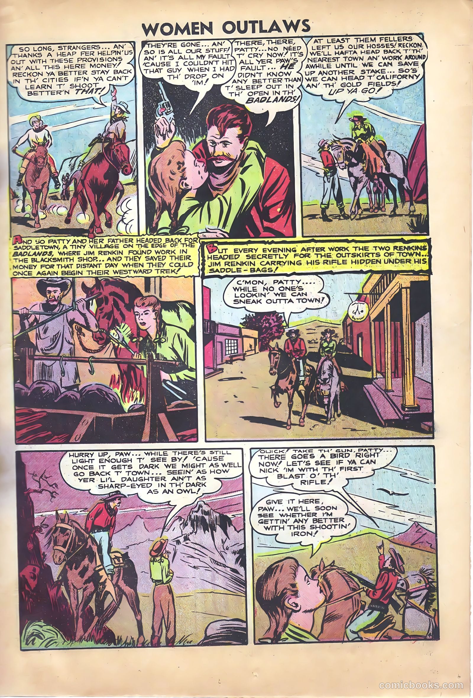 Women Outlaws #4 (1949) — page 15 of 32