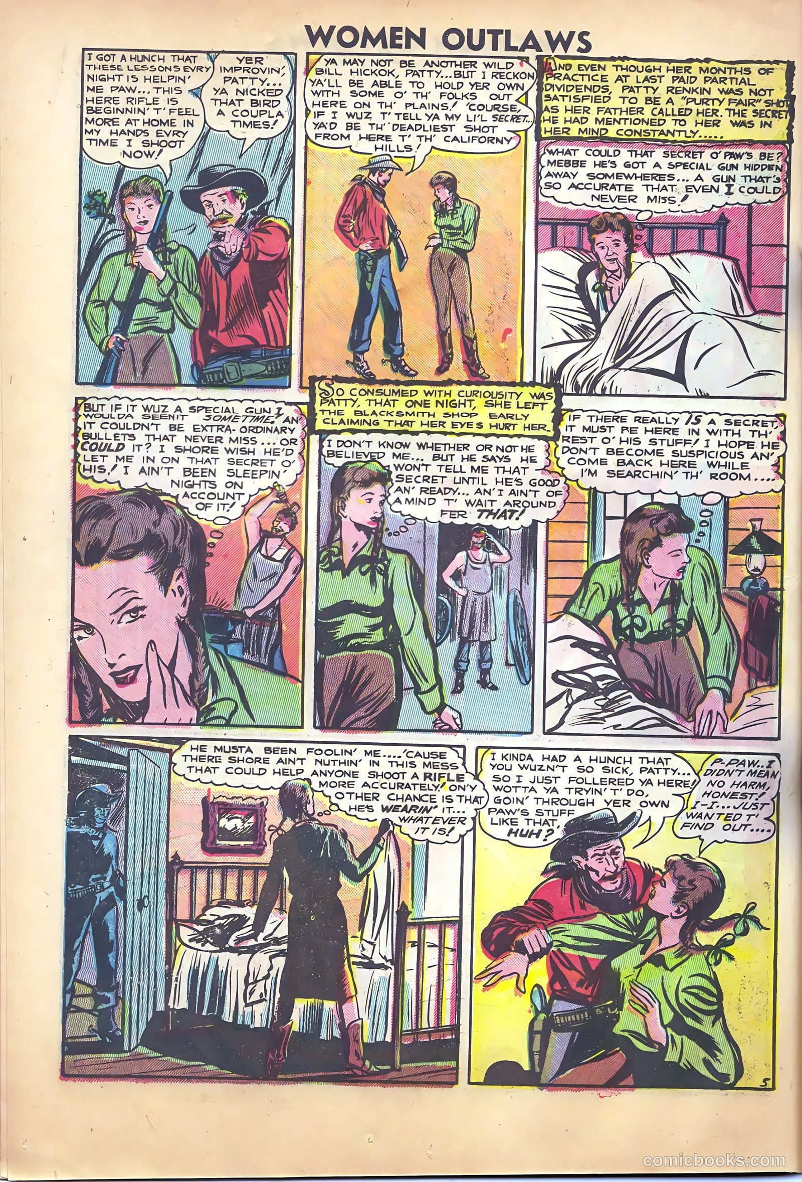 Women Outlaws #4 (1949) — page 16 of 32