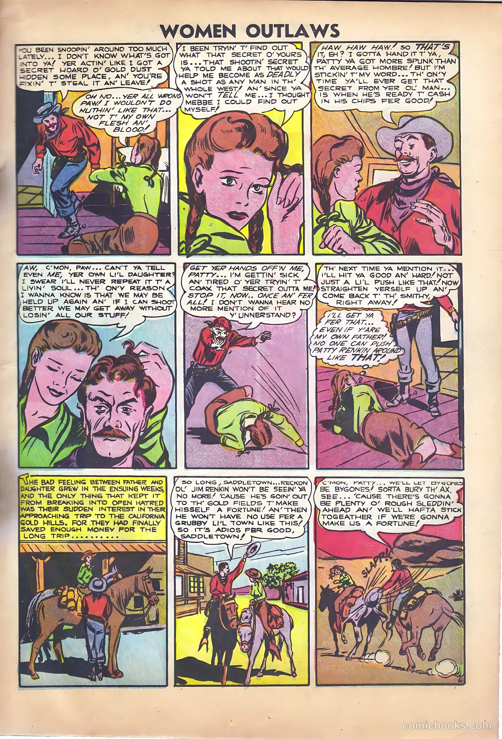 Women Outlaws #4 (1949) — page 17 of 32