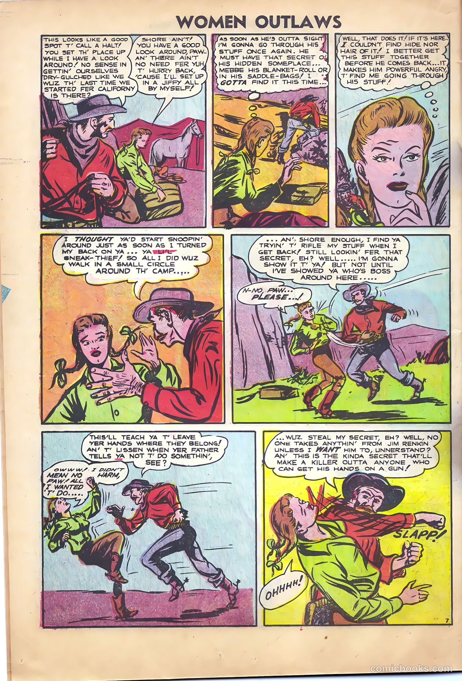 Women Outlaws #4 (1949) — page 18 of 32
