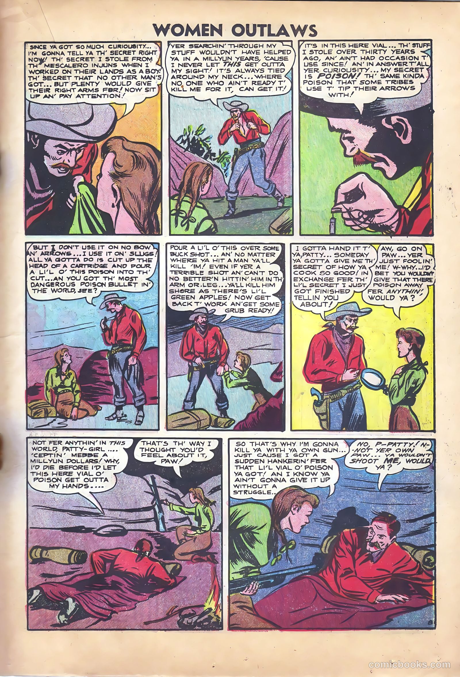 Women Outlaws #4 (1949) — page 19 of 32