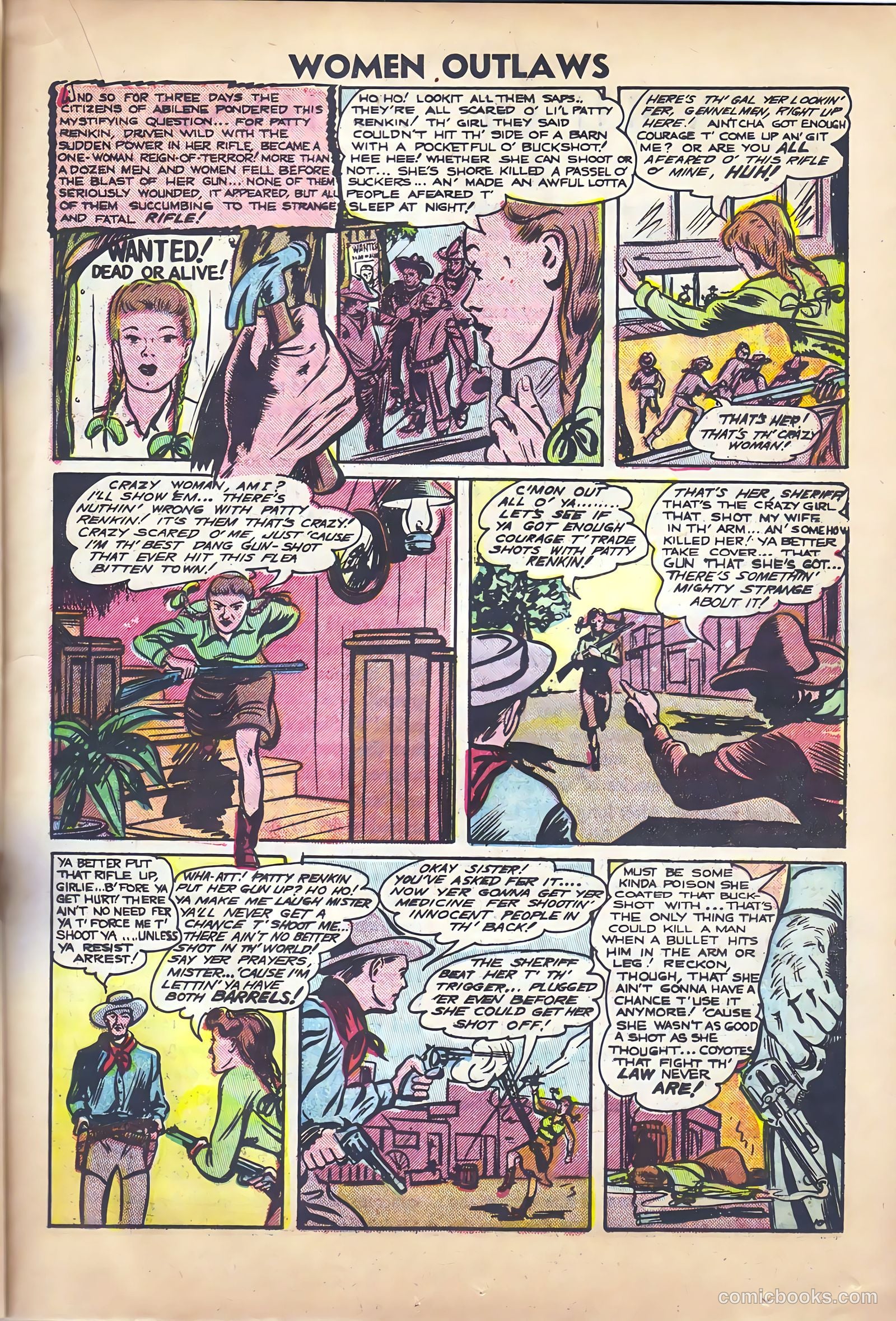 Women Outlaws #4 (1949) — page 21 of 32