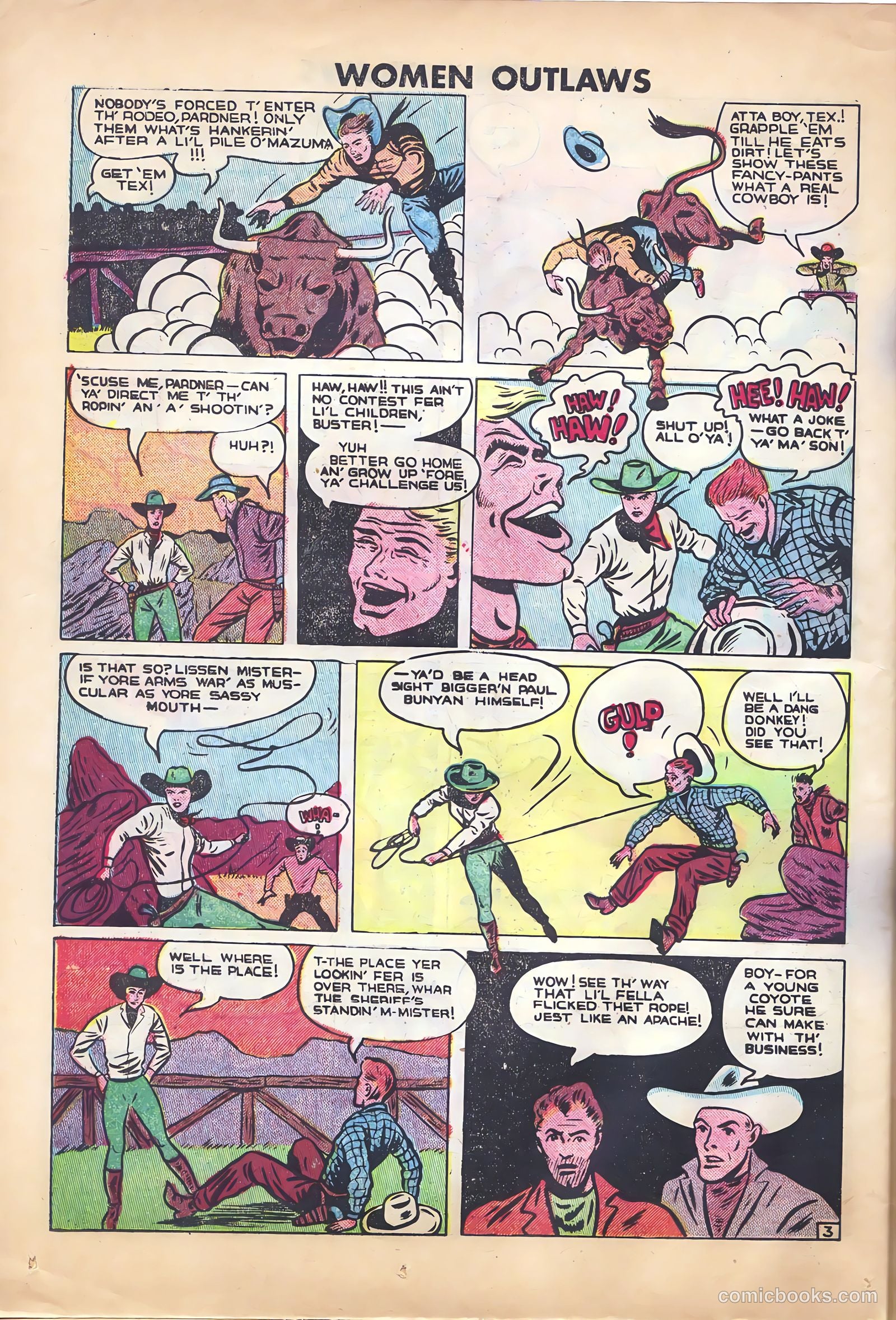 Women Outlaws #4 (1949) — page 24 of 32
