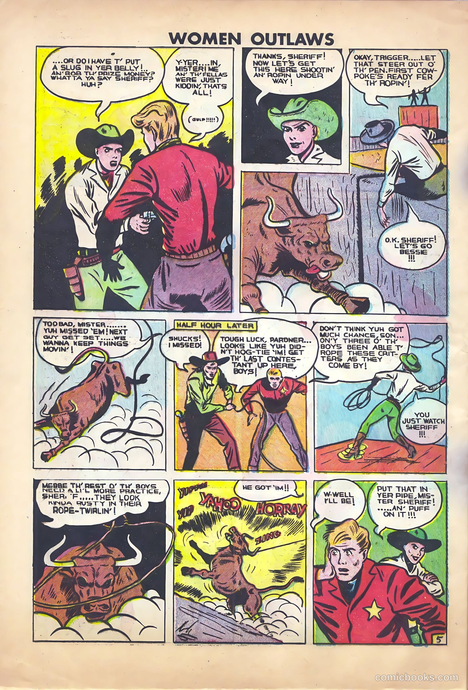 Women Outlaws #4 (1949) — page 26 of 32
