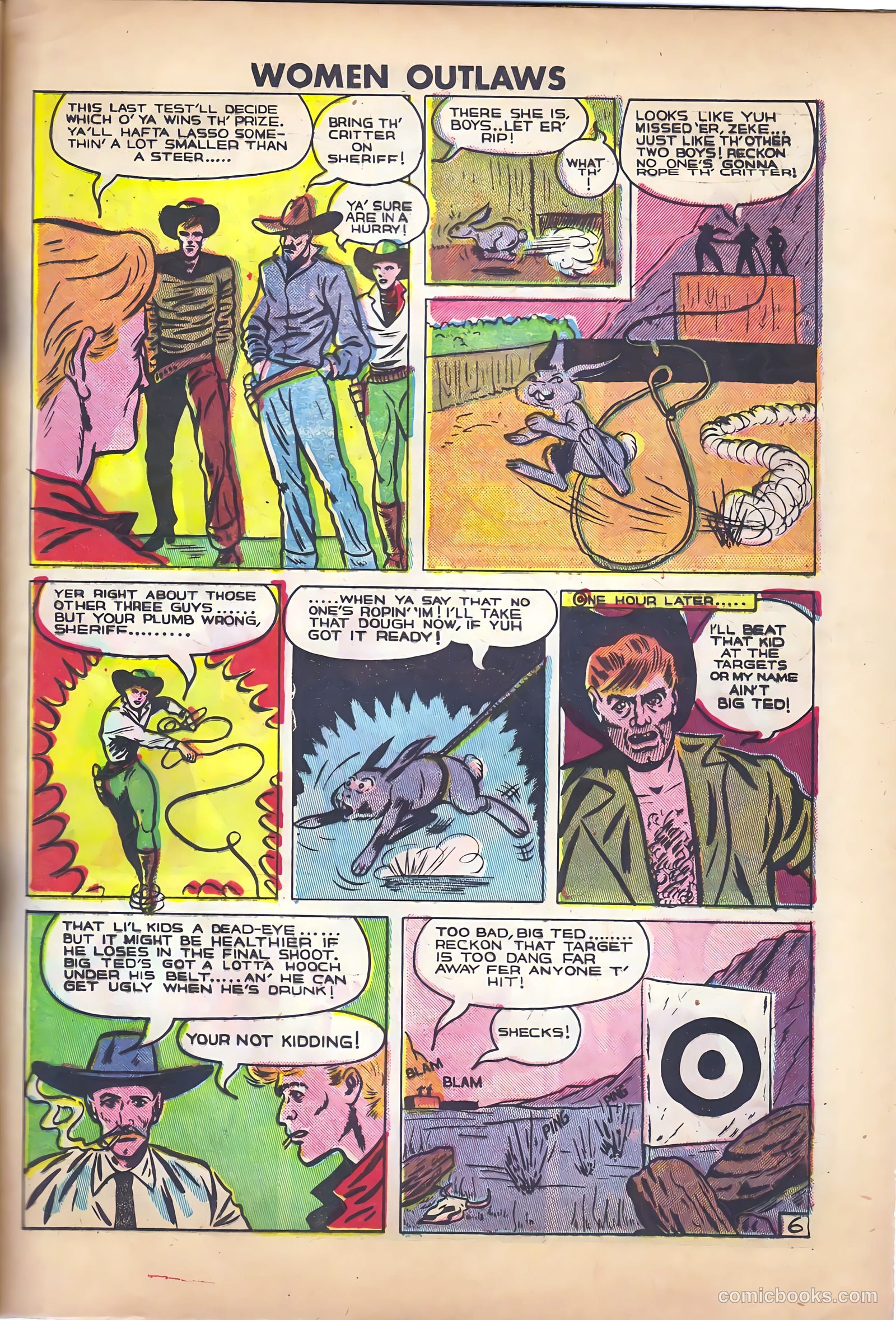 Women Outlaws #4 (1949) — page 27 of 32