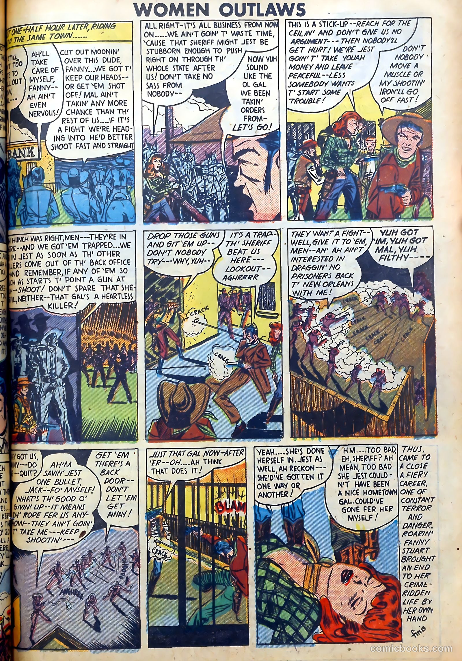 Women Outlaws #5 (1949) — page 11 of 36