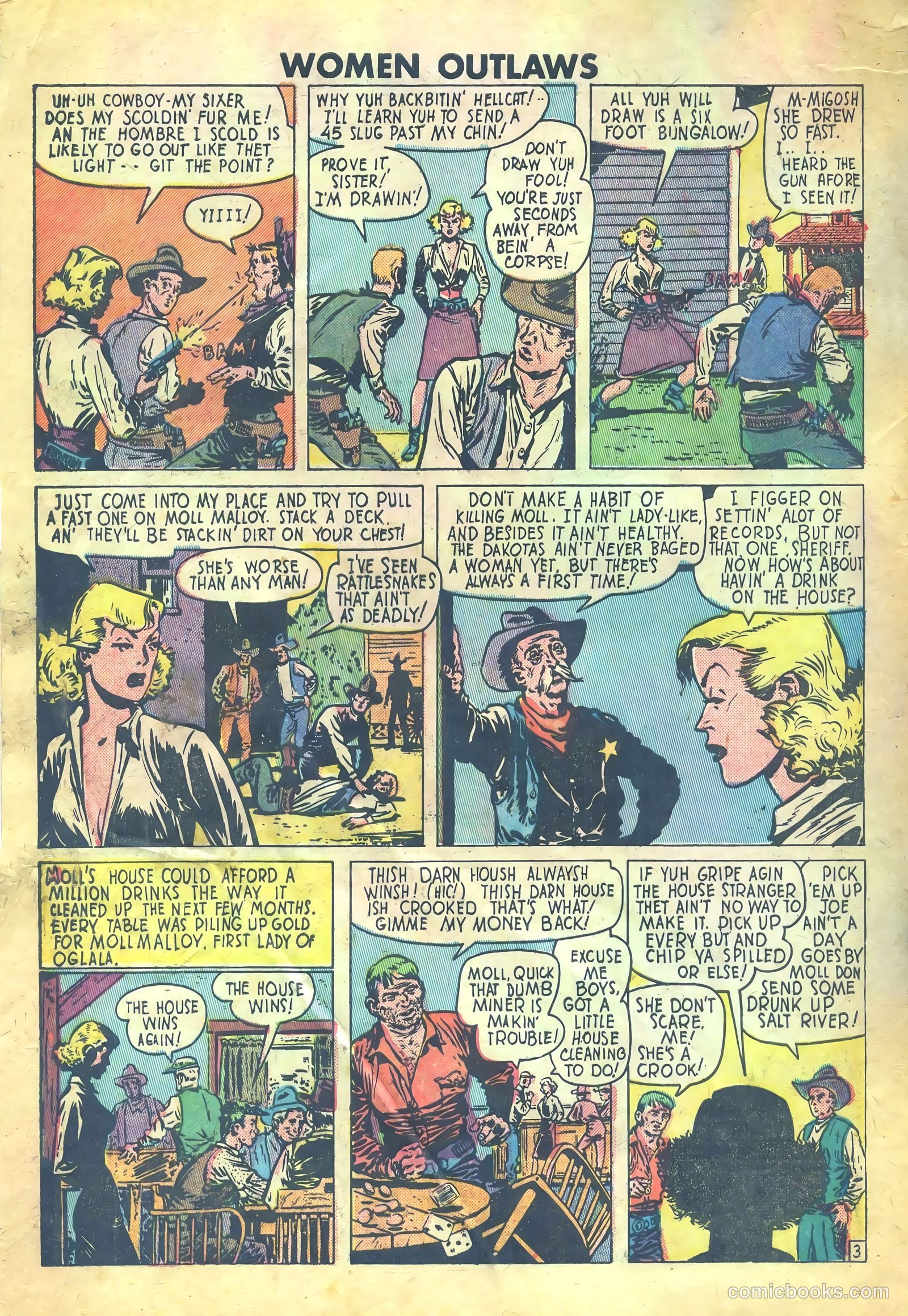 Women Outlaws #6 (1949) — page 4 of 36