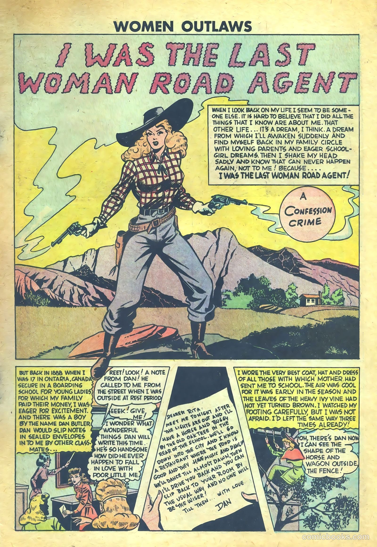 Women Outlaws #6 (1949) — page 11 of 36