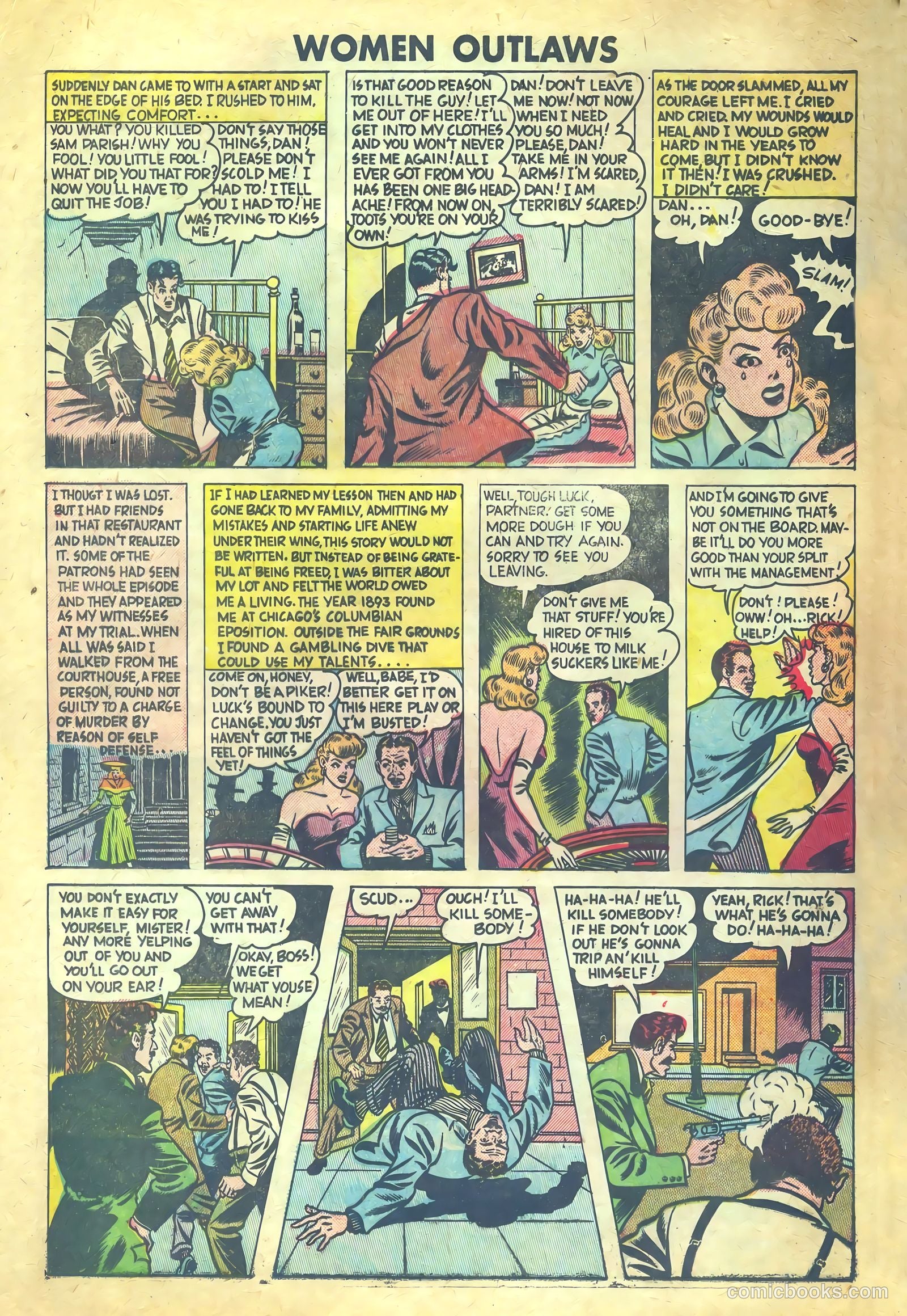 Women Outlaws #6 (1949) — page 14 of 36