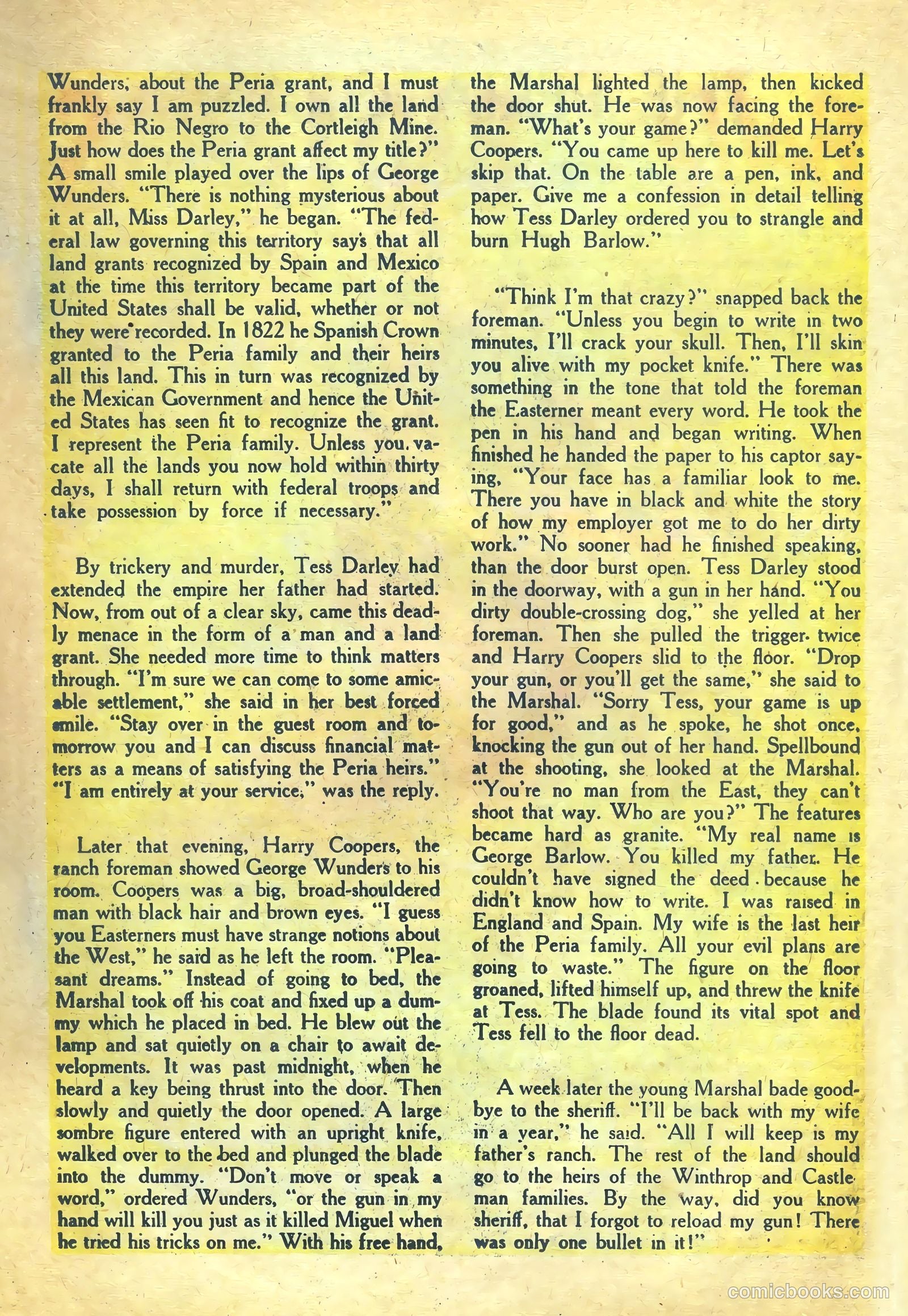 Women Outlaws #6 (1949) — page 21 of 36