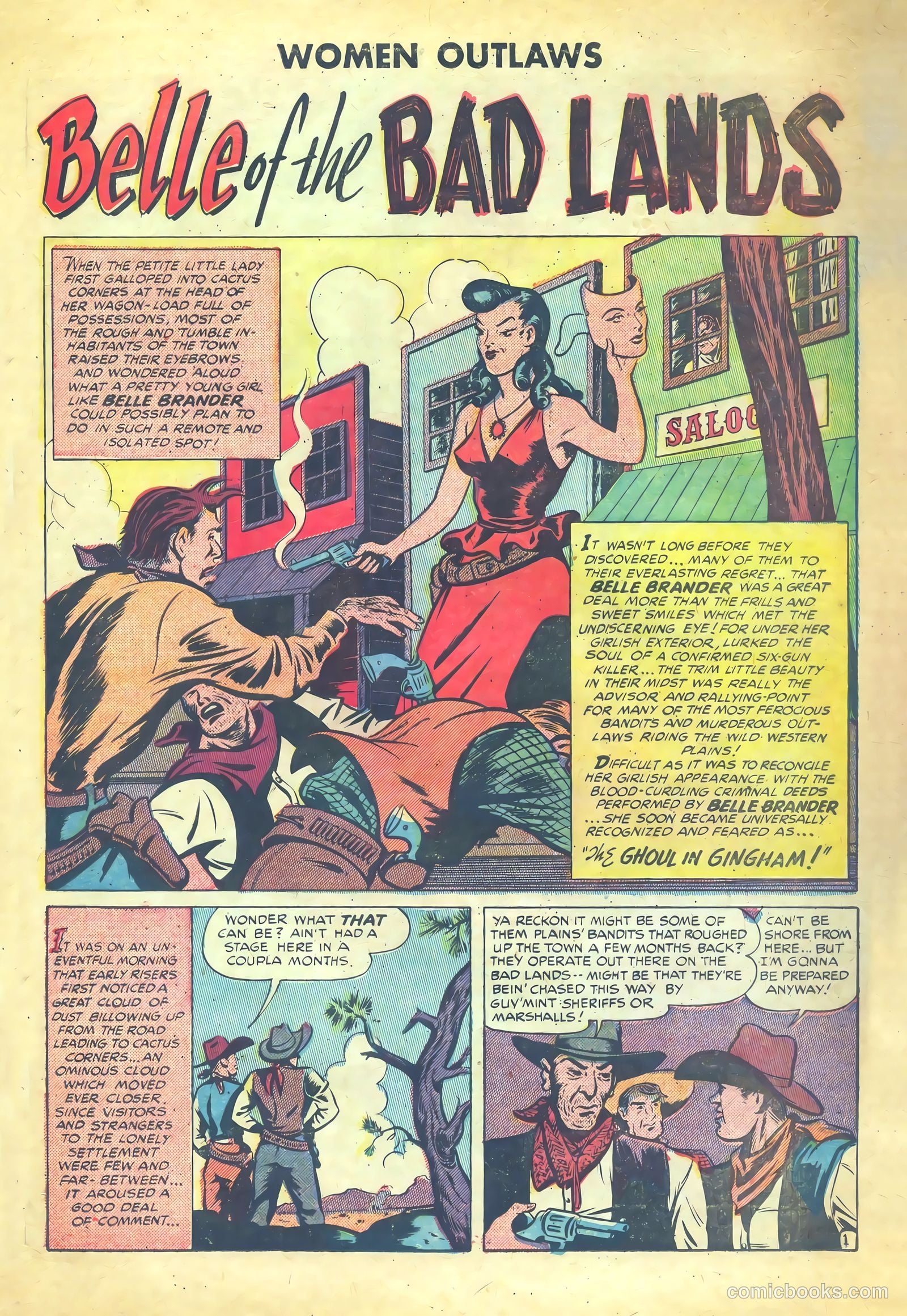 Women Outlaws #6 (1949) — page 22 of 36