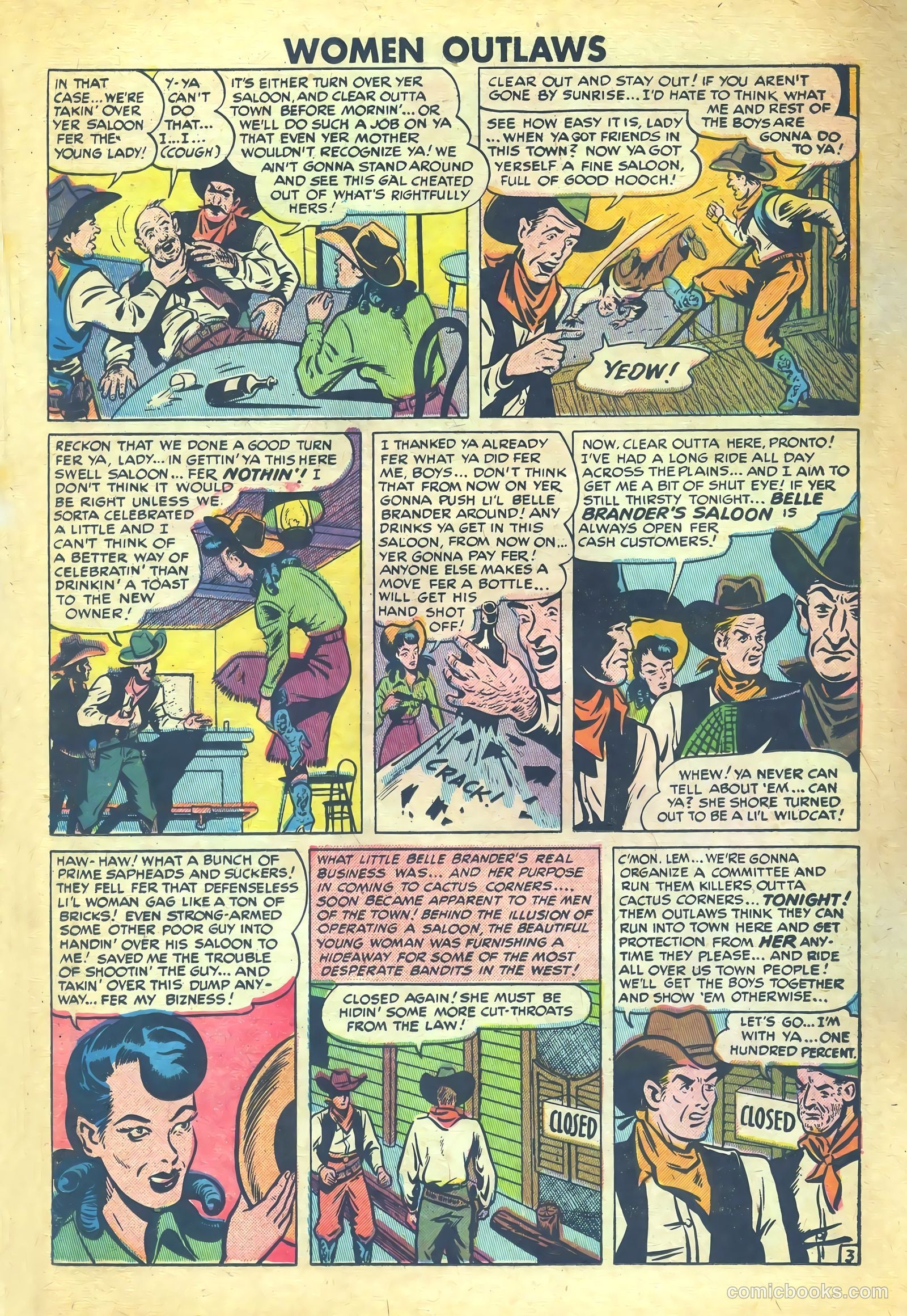 Women Outlaws #6 (1949) — page 24 of 36