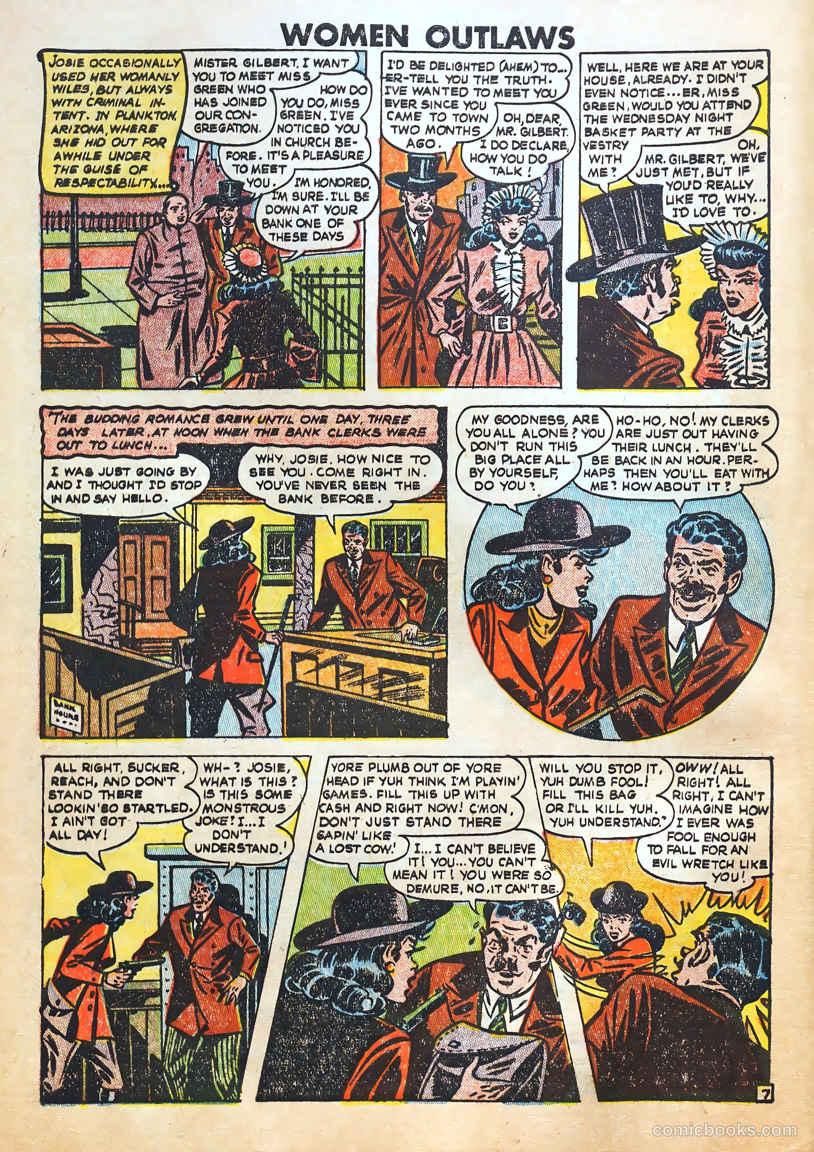 Women Outlaws #7 (1949) — page 8 of 36