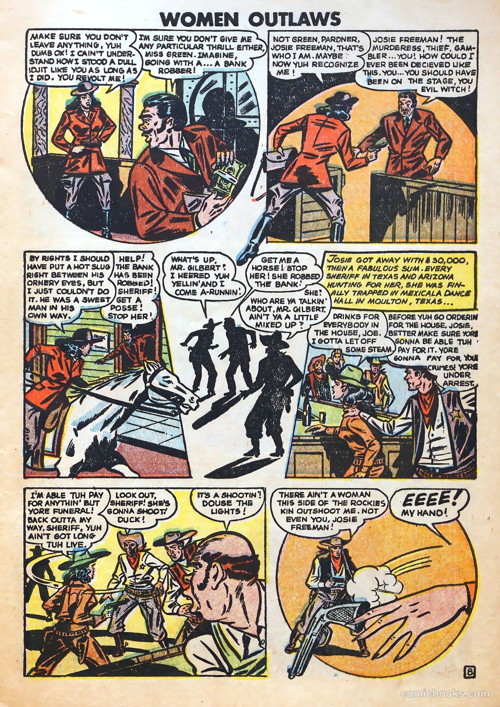 Women Outlaws #7 (1949) — page 9 of 36