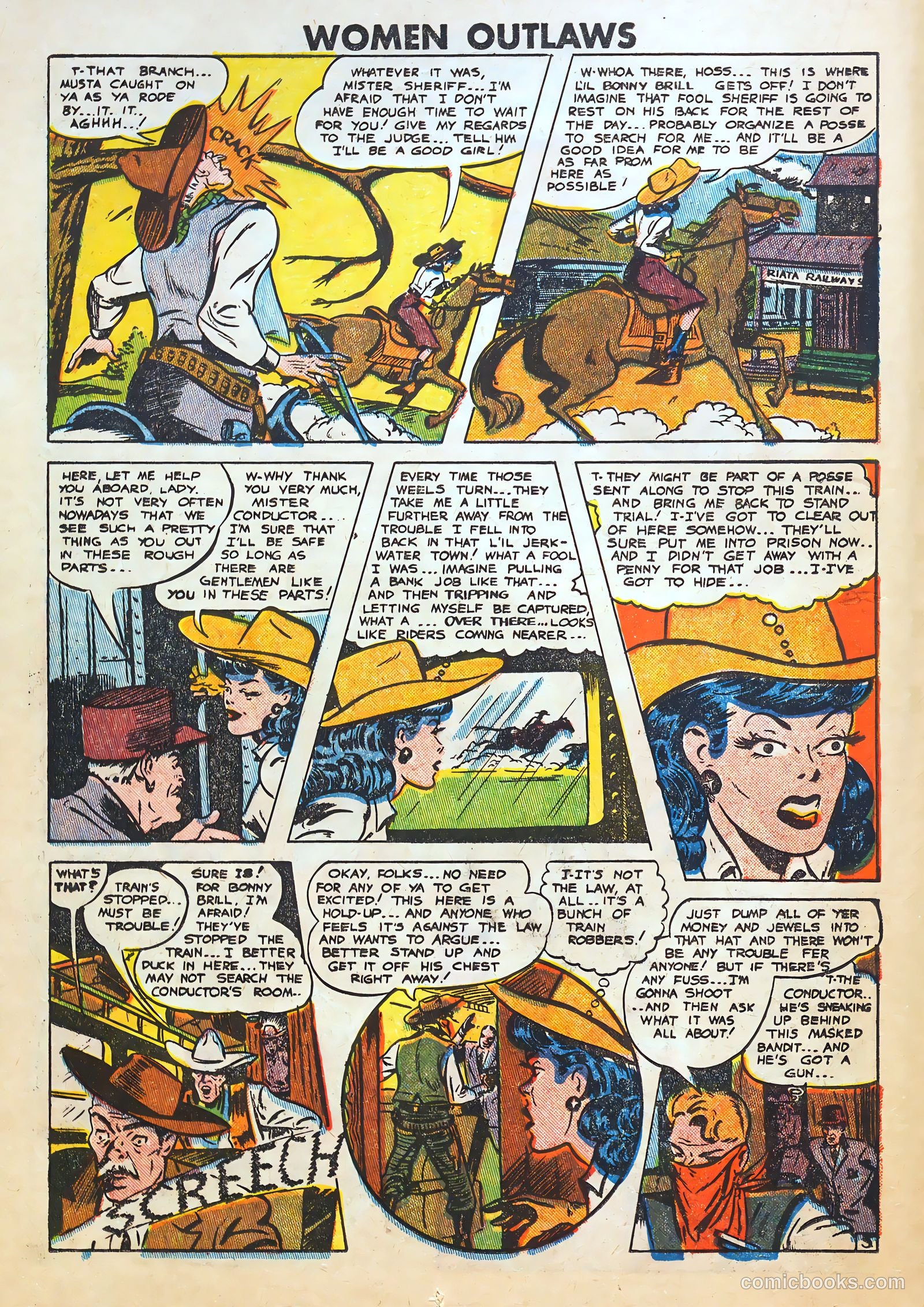 Women Outlaws #7 (1949) — page 14 of 36