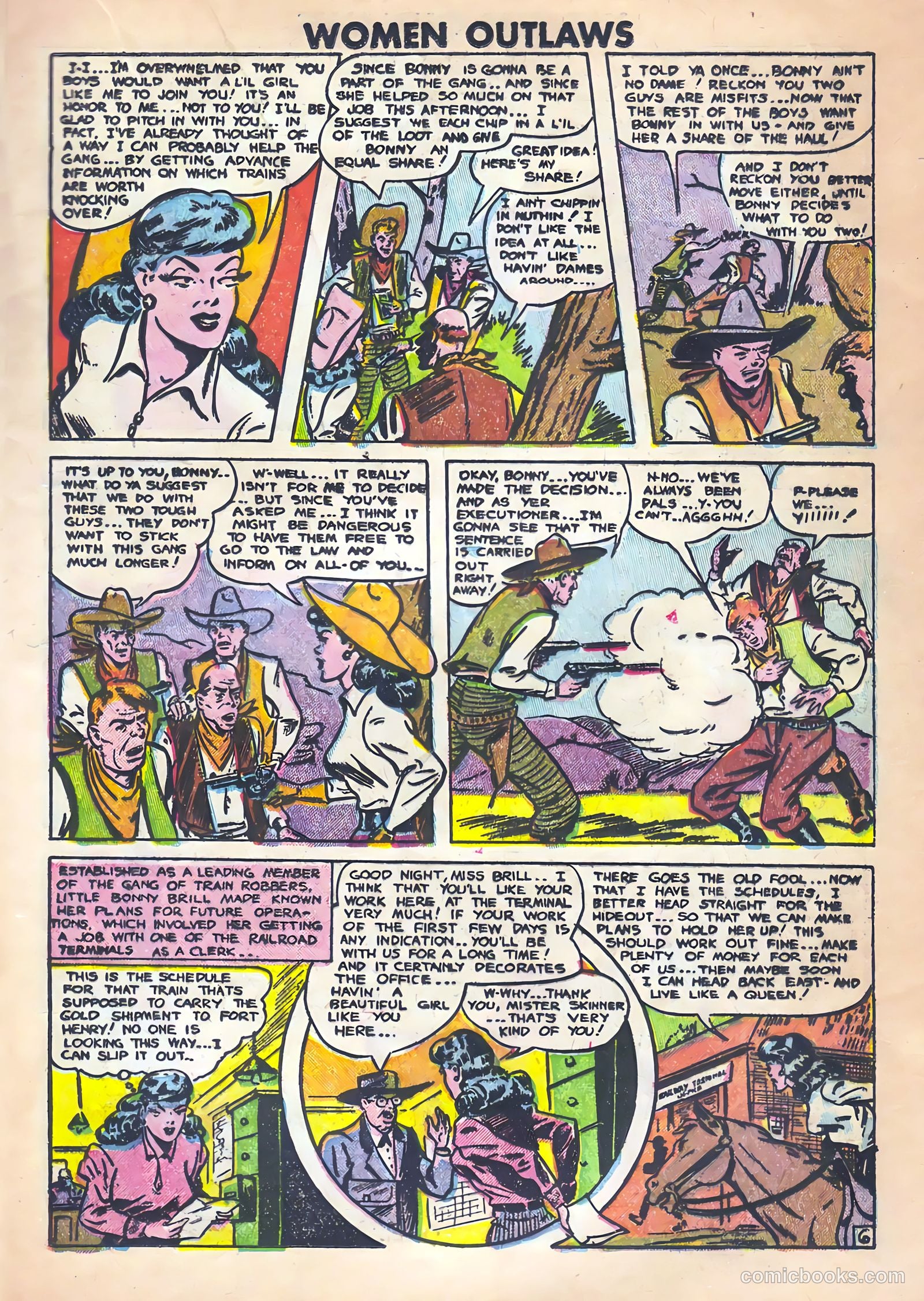 Women Outlaws #7 (1949) — page 17 of 36