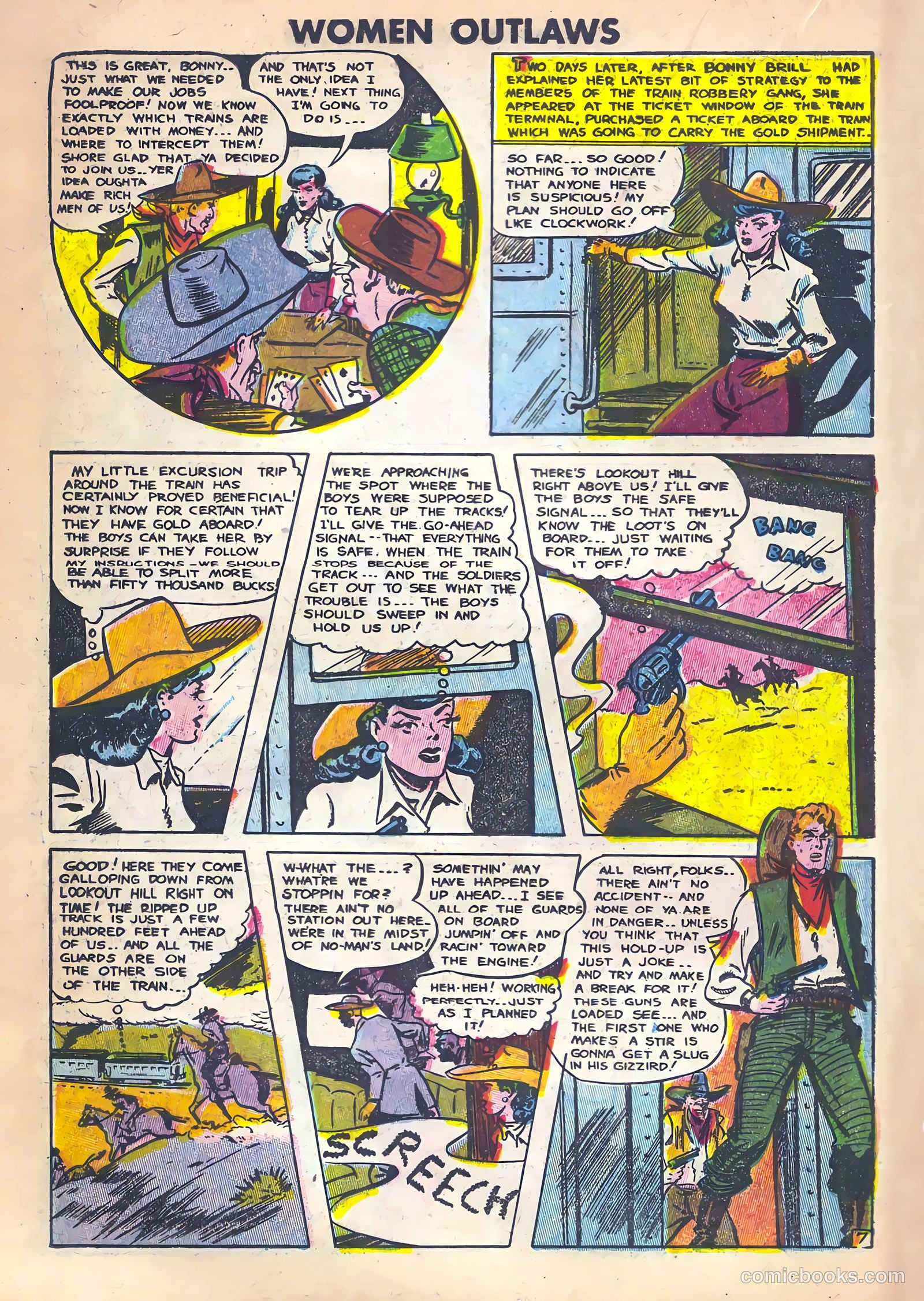 Women Outlaws #7 (1949) — page 18 of 36
