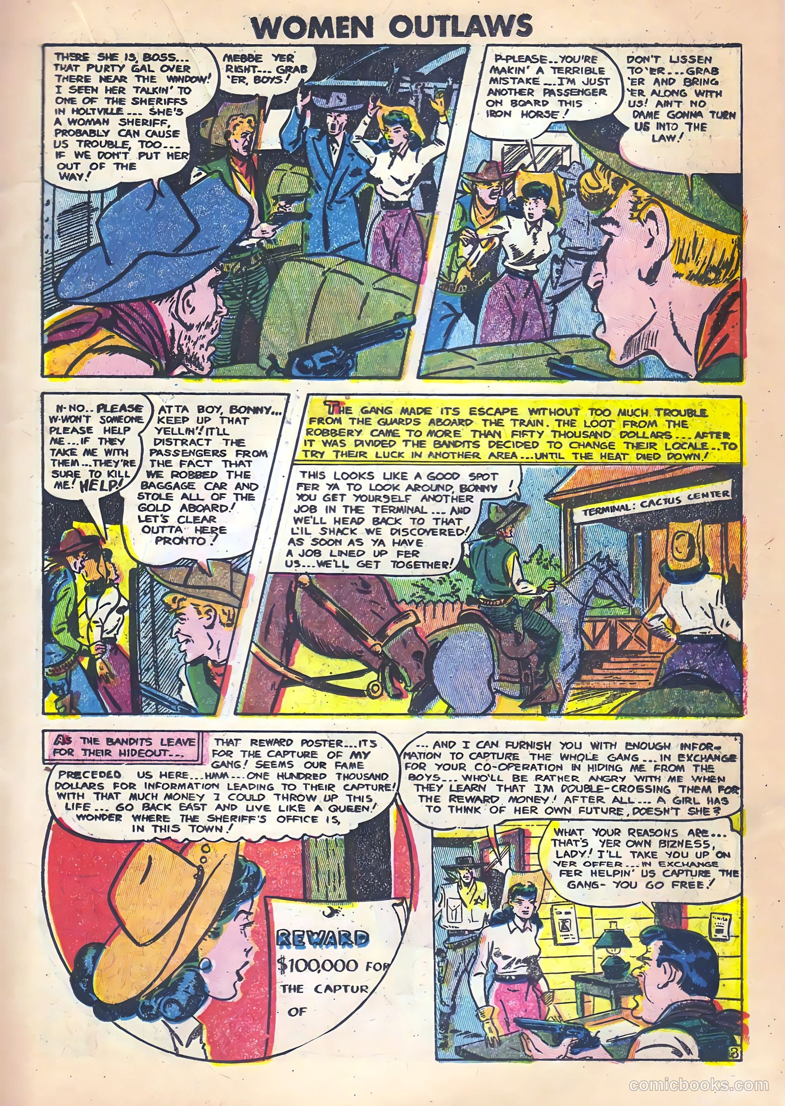 Women Outlaws #7 (1949) — page 19 of 36