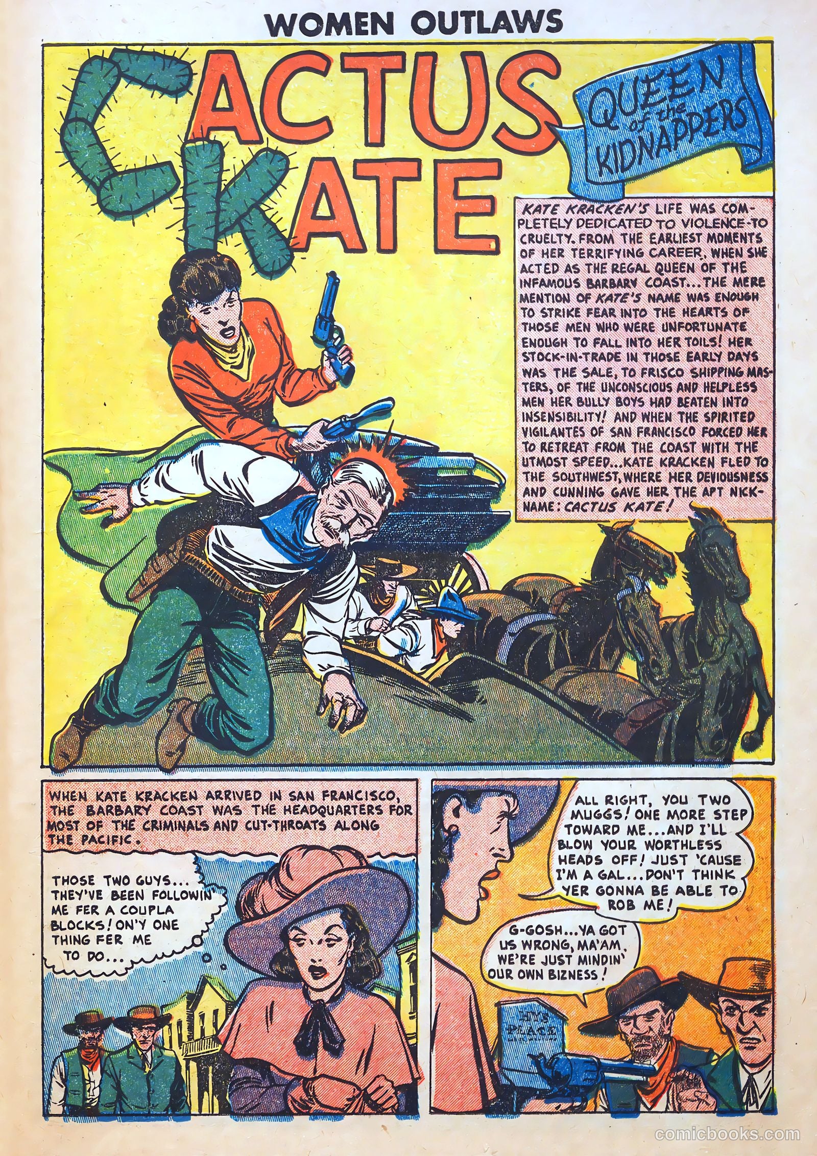 Women Outlaws #7 (1949) — page 23 of 36