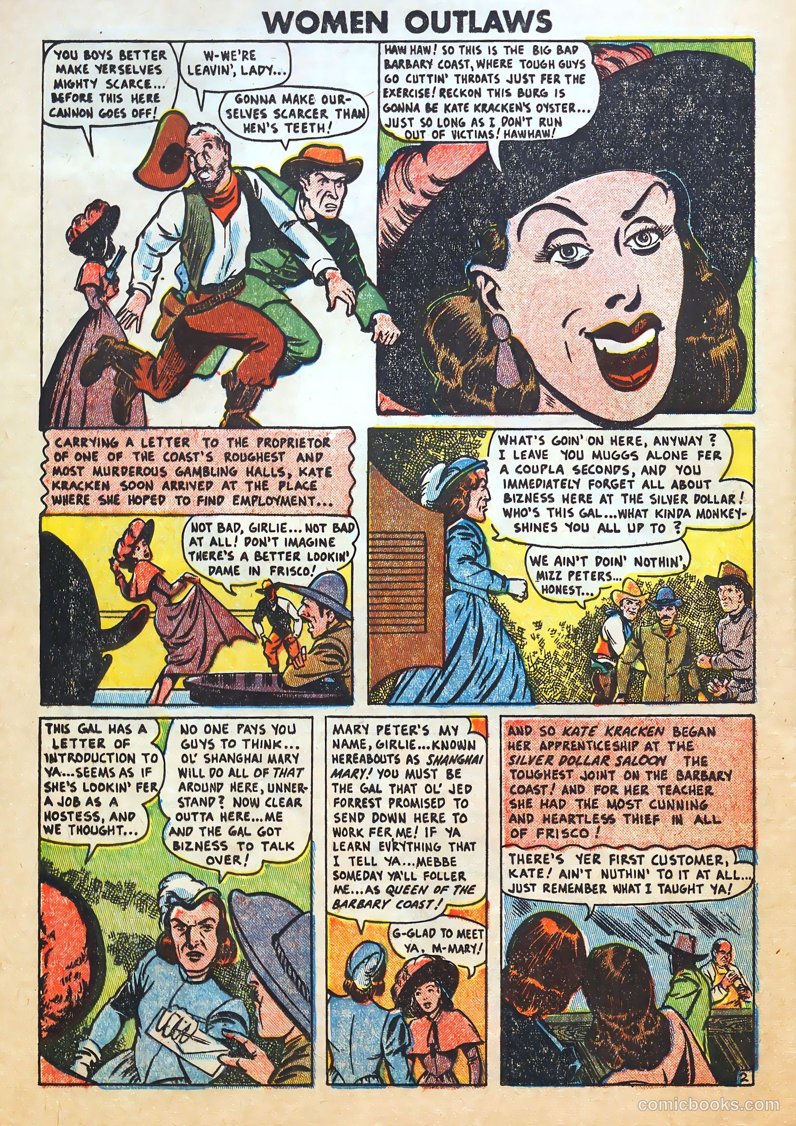 Women Outlaws #7 (1949) — page 24 of 36