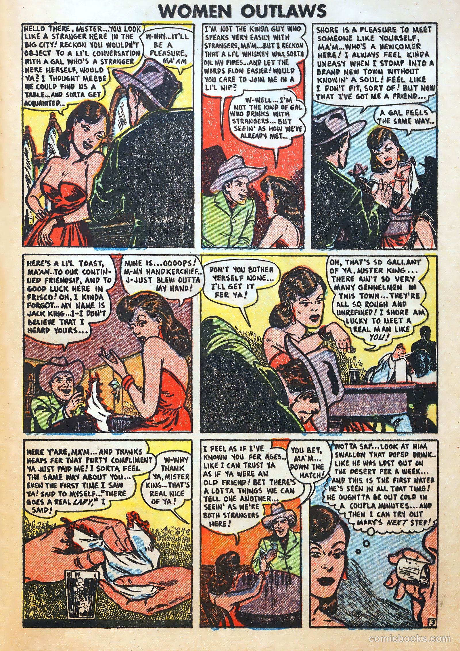 Women Outlaws #7 (1949) — page 25 of 36