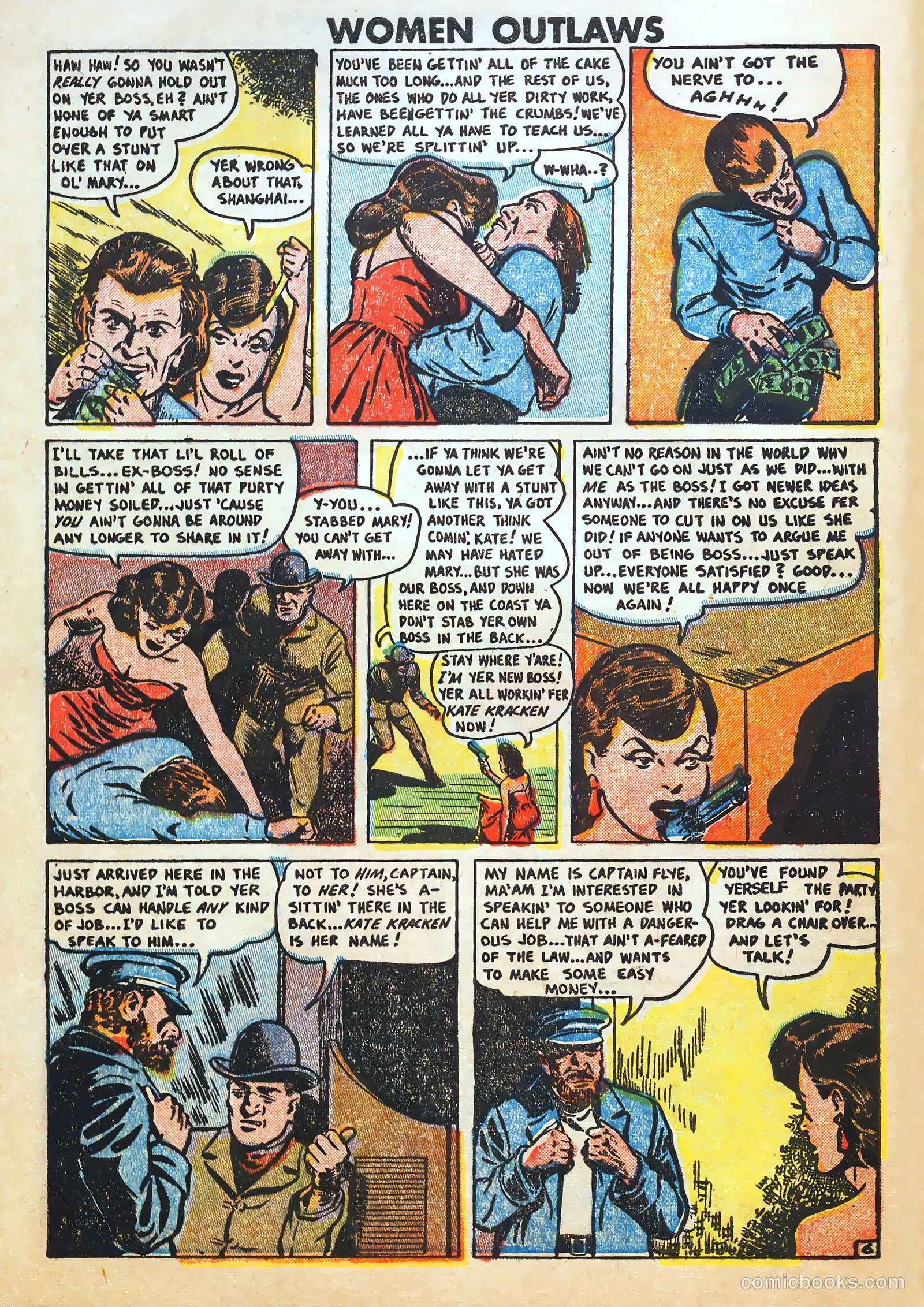 Women Outlaws #7 (1949) — page 28 of 36