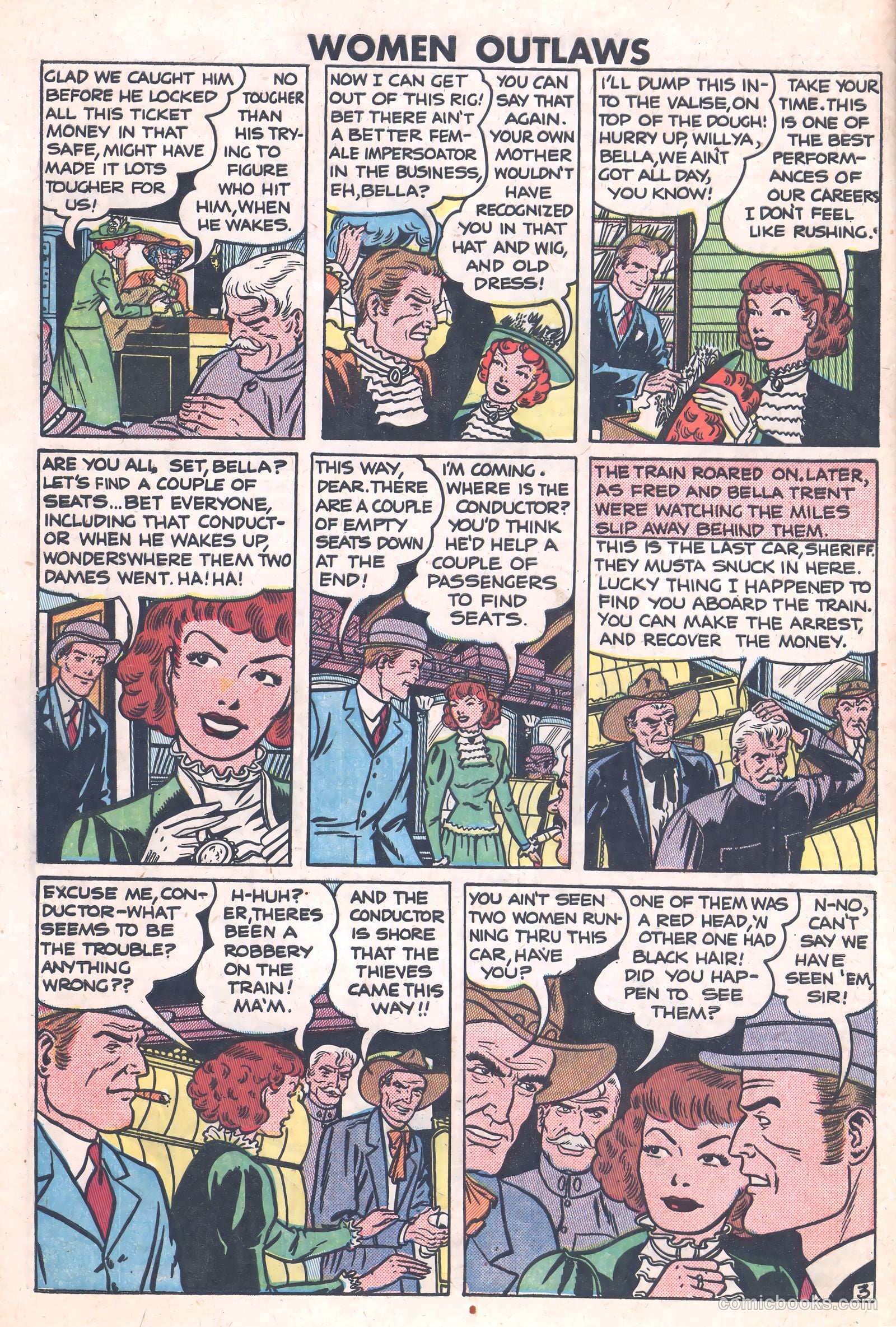 Women Outlaws #8 (1949) — page 4 of 36