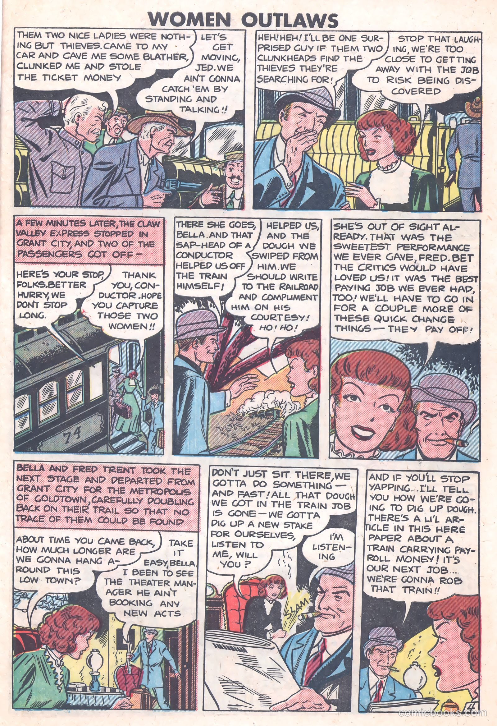 Women Outlaws #8 (1949) — page 5 of 36