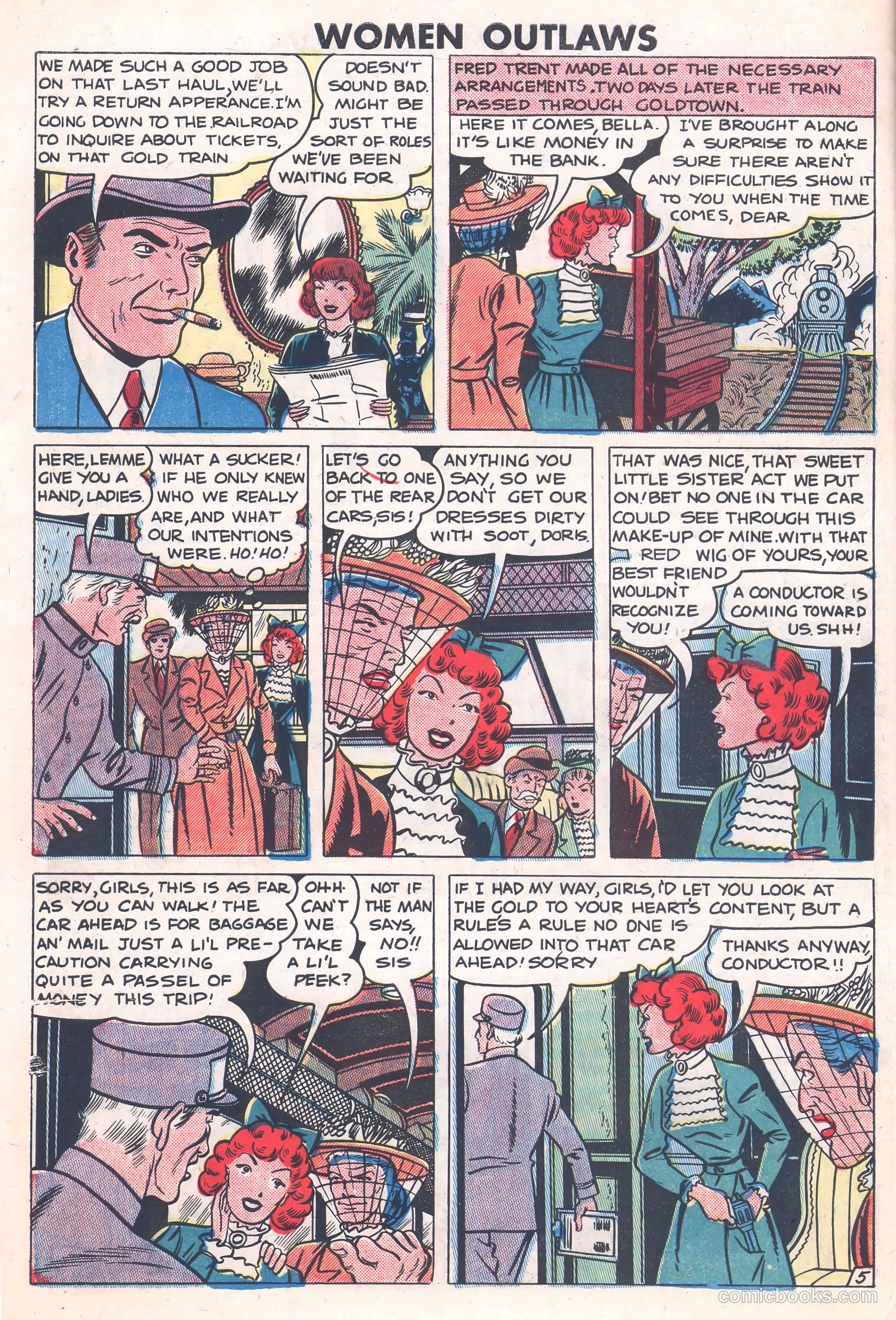Women Outlaws #8 (1949) — page 6 of 36