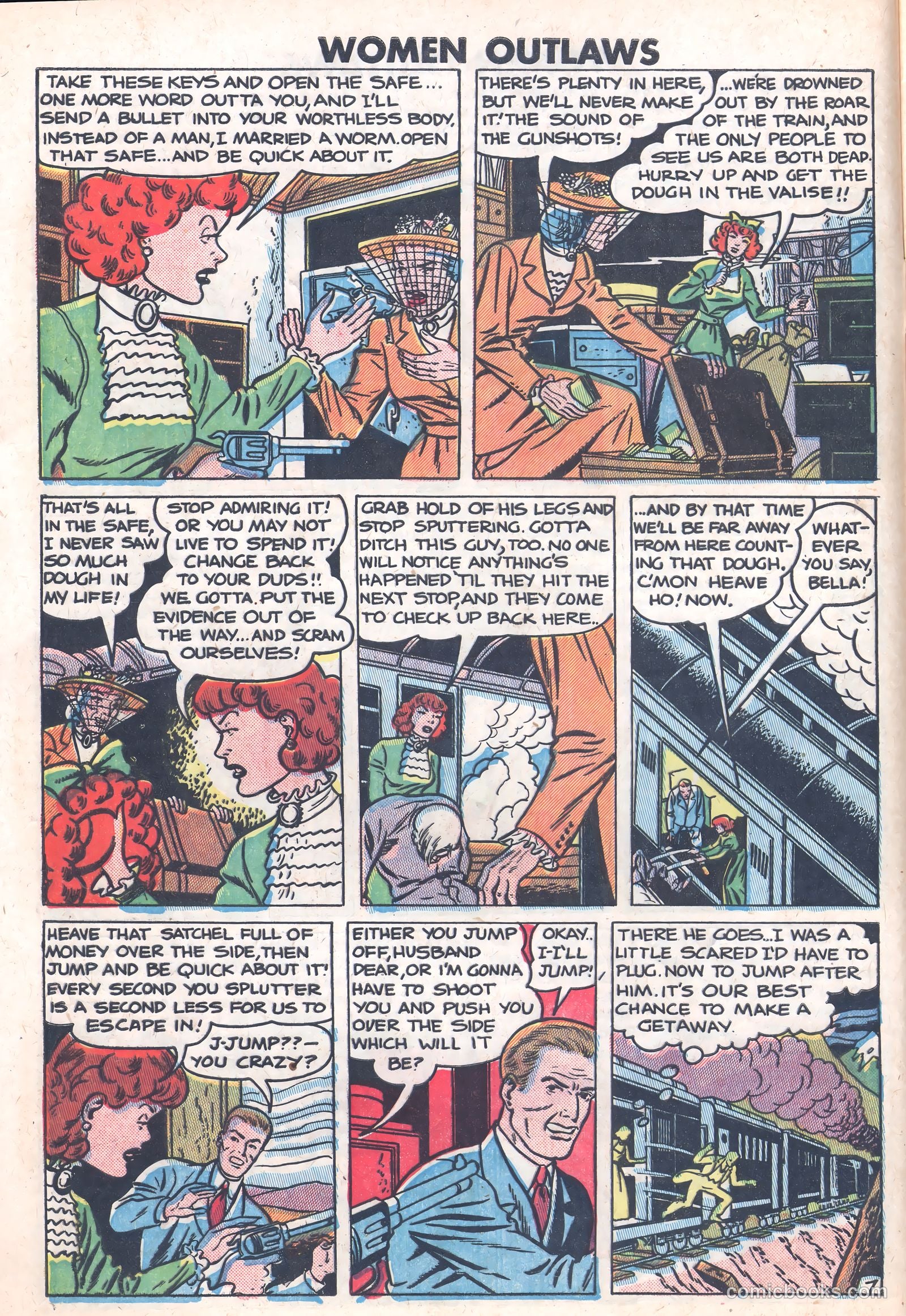 Women Outlaws #8 (1949) — page 8 of 36