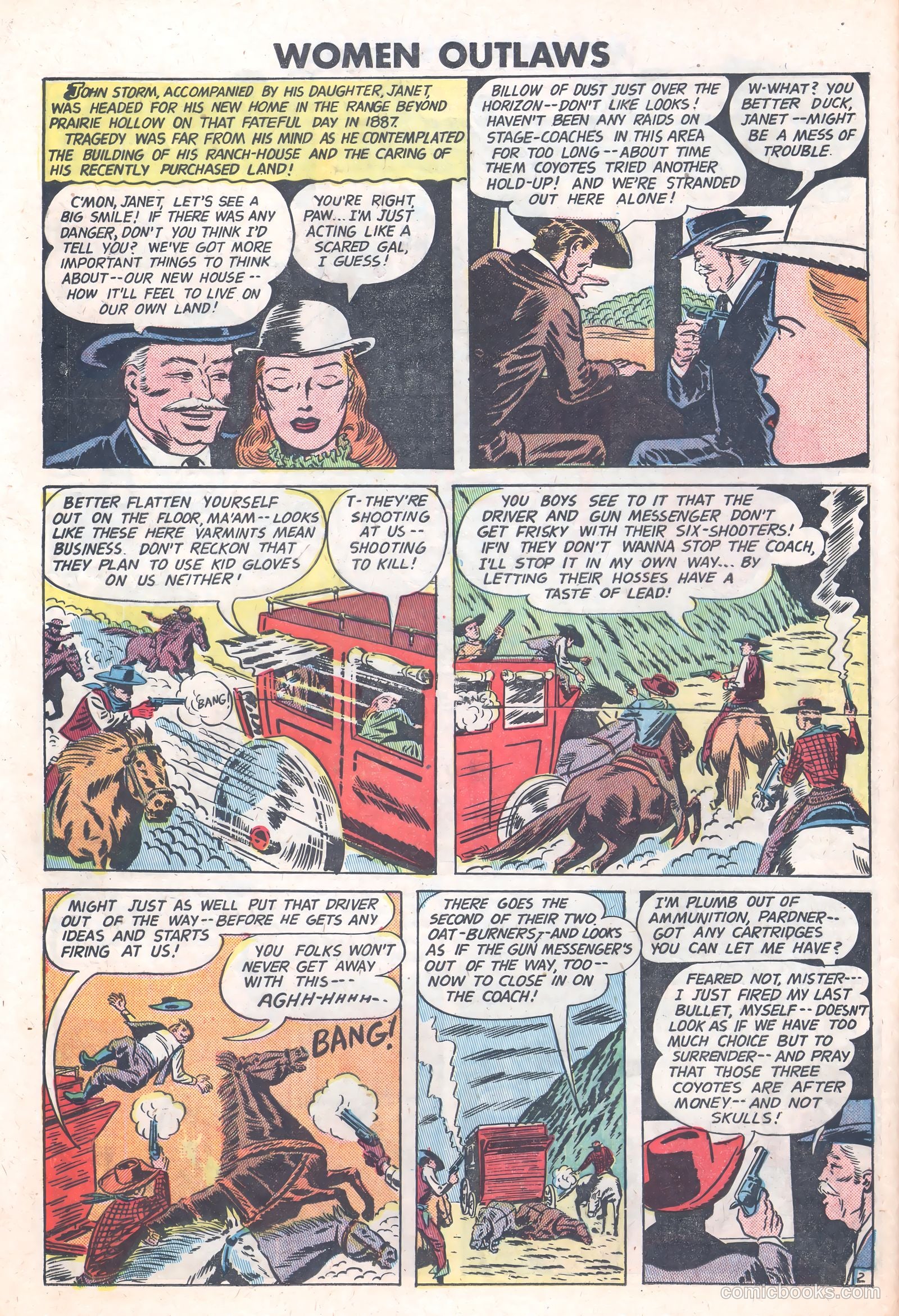 Women Outlaws #8 (1949) — page 12 of 36