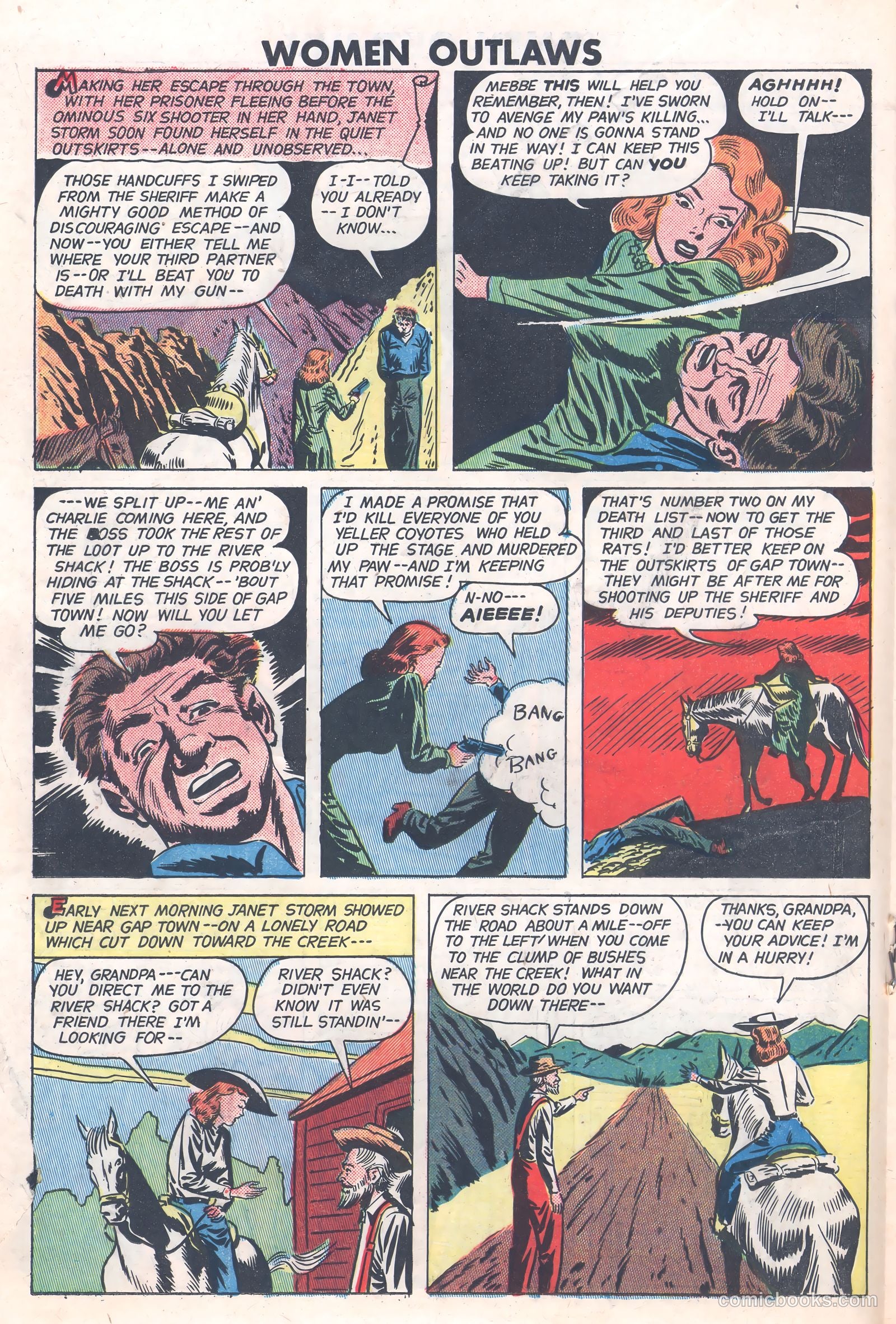Women Outlaws #8 (1949) — page 18 of 36
