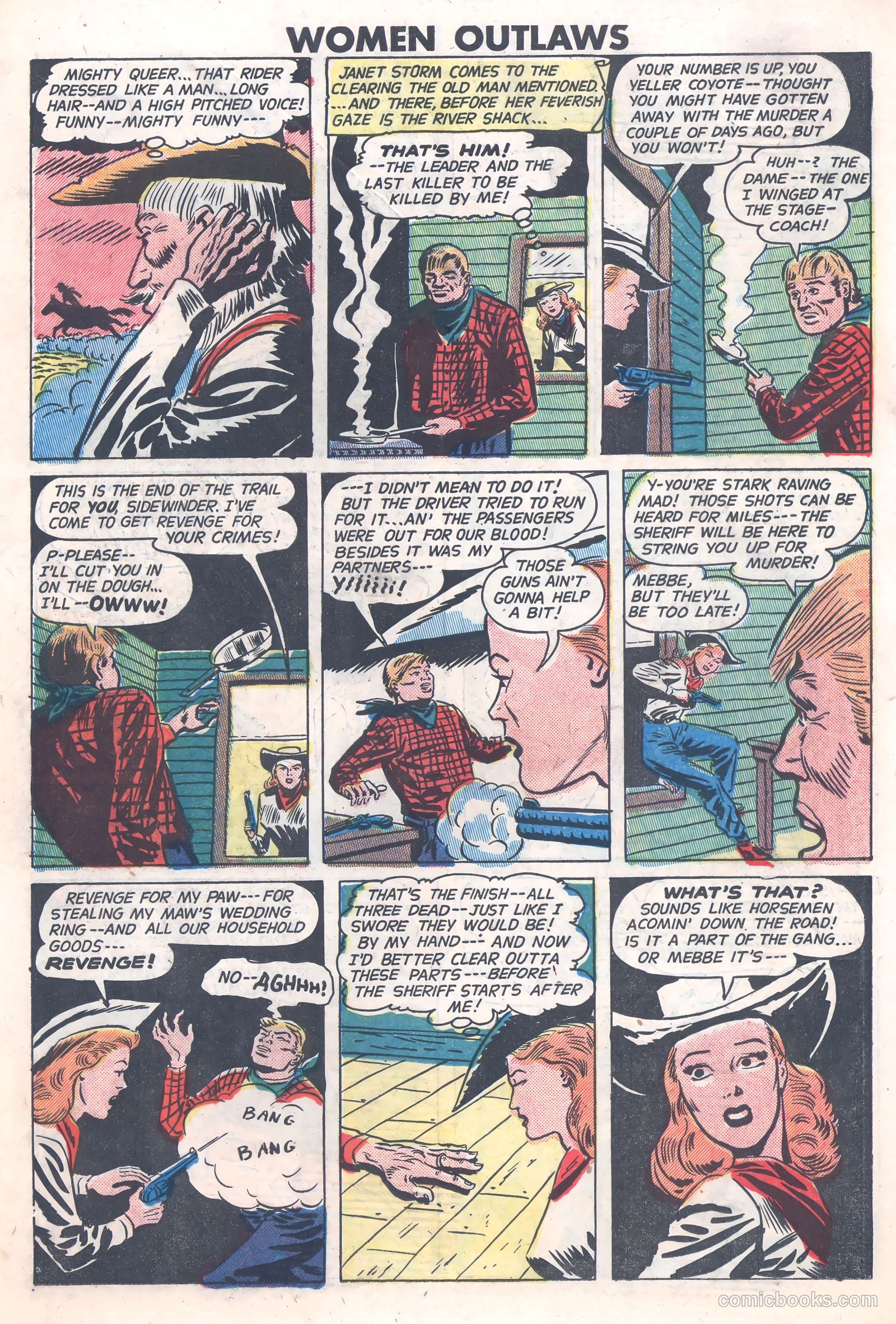 Women Outlaws #8 (1949) — page 19 of 36