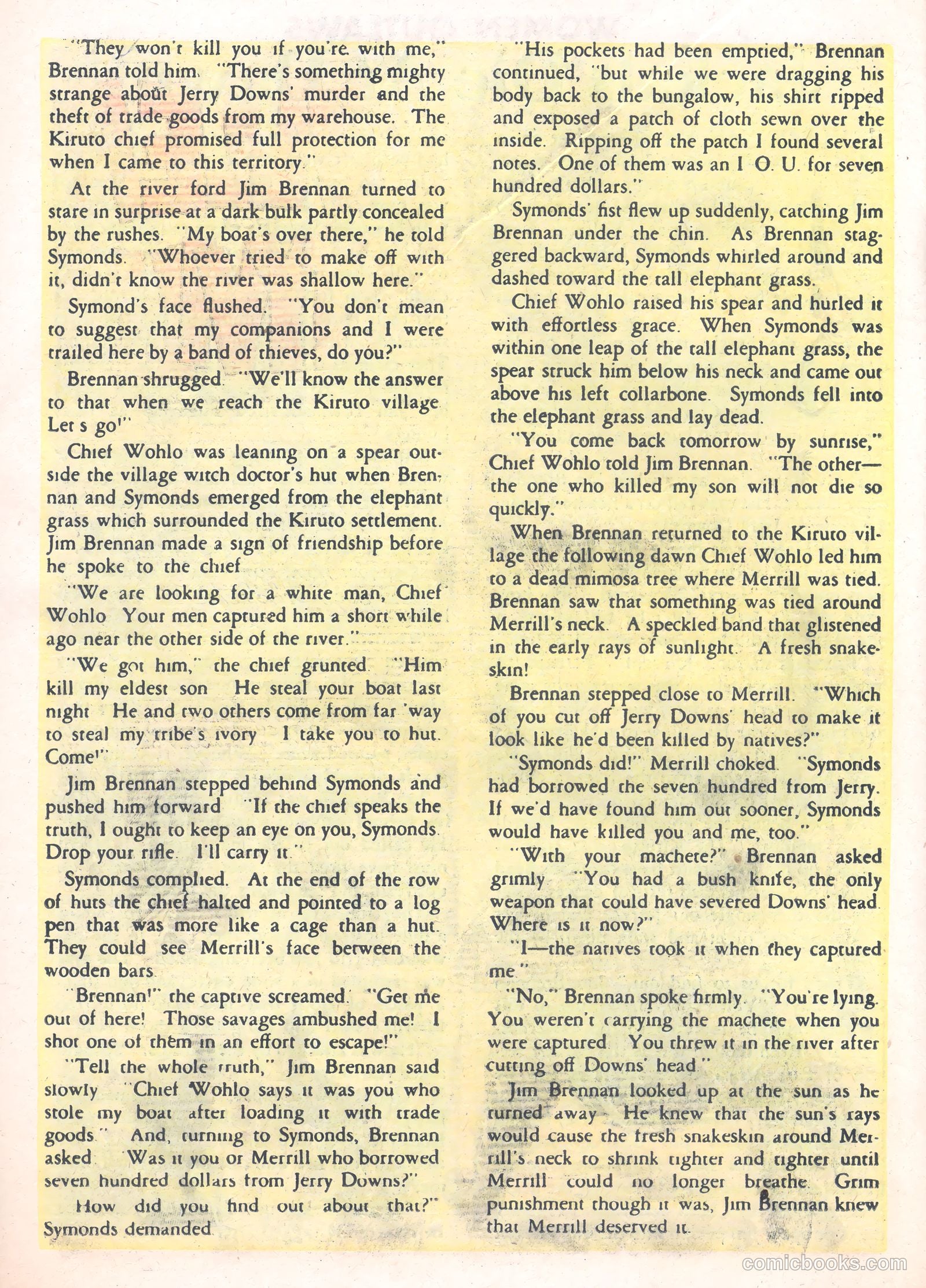 Women Outlaws #8 (1949) — page 22 of 36