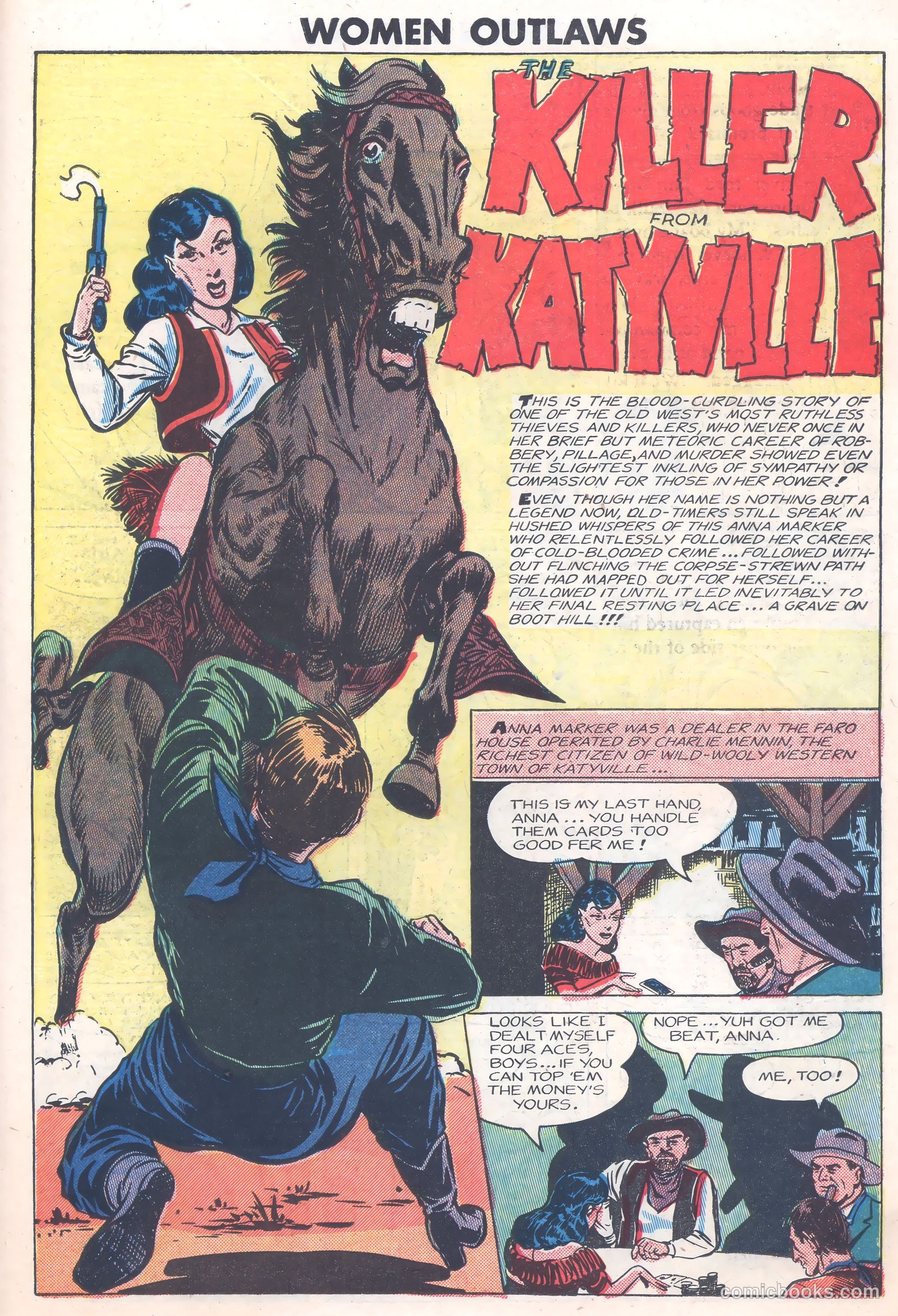 Women Outlaws #8 (1949) — page 23 of 36
