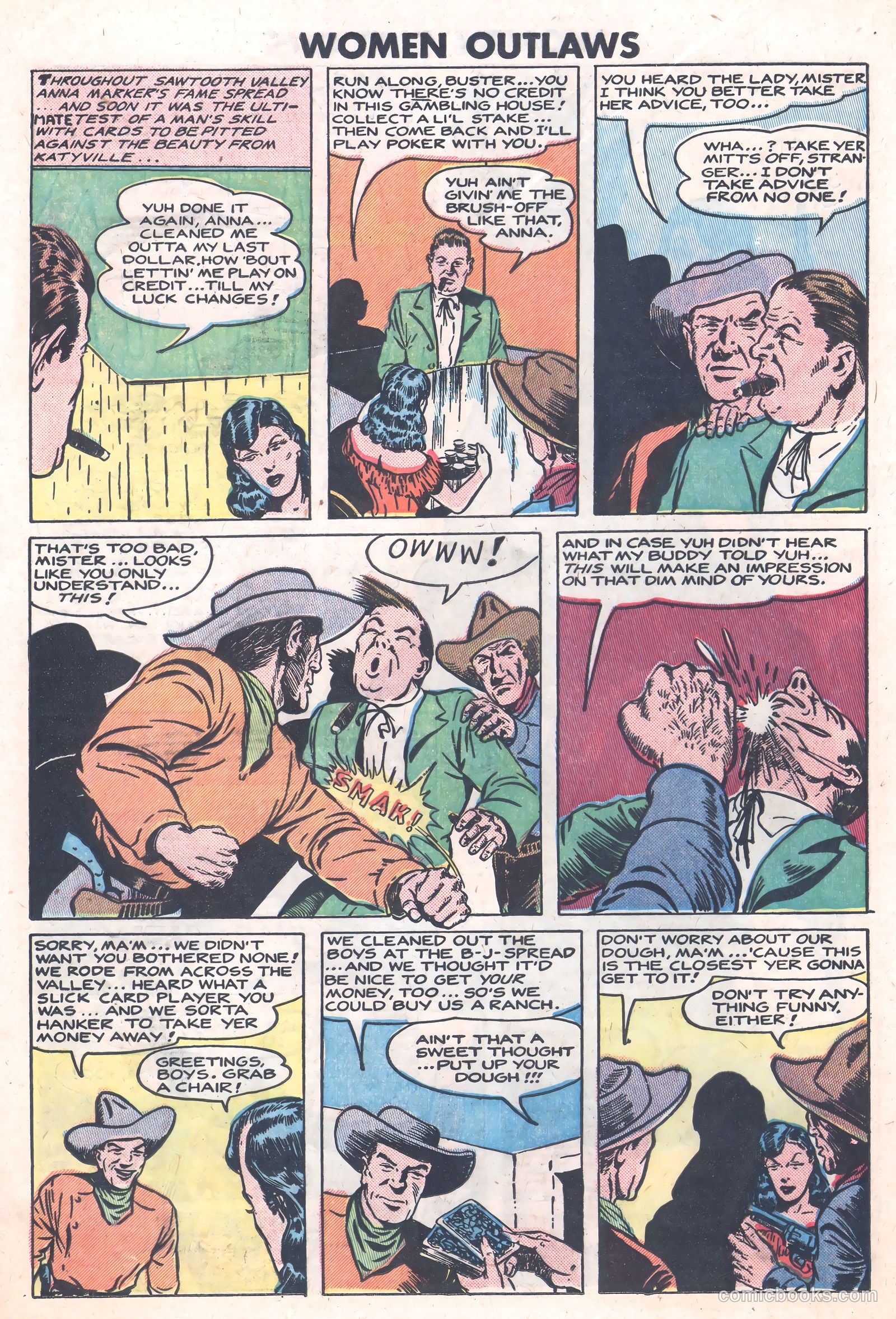 Women Outlaws #8 (1949) — page 24 of 36