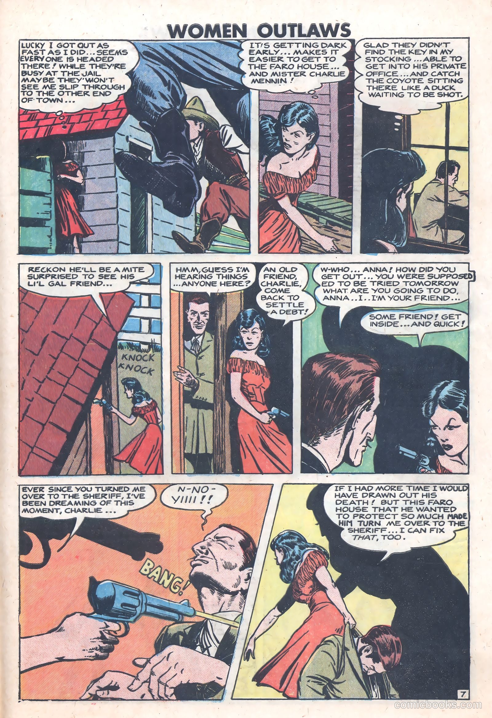 Women Outlaws #8 (1949) — page 29 of 36