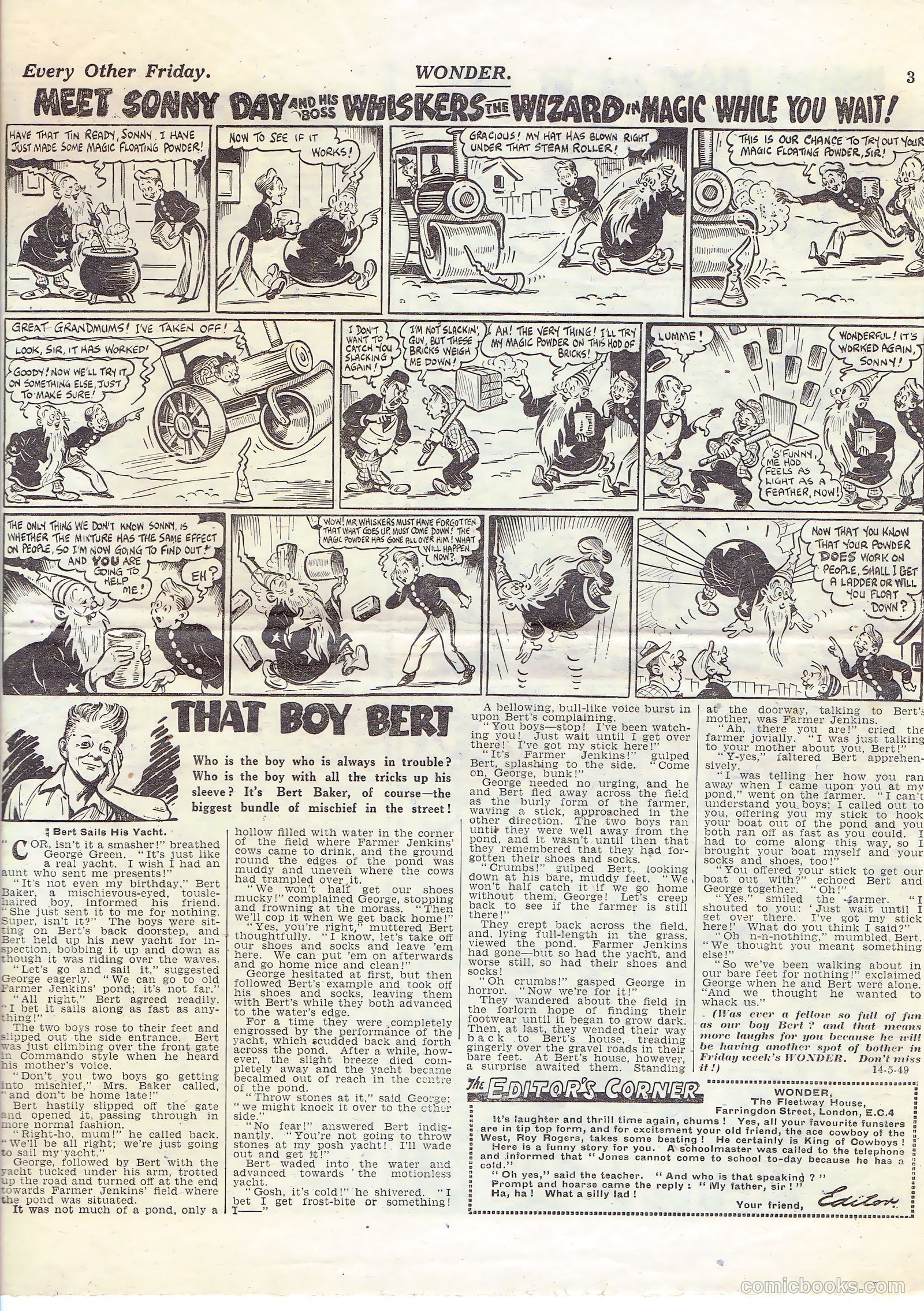 Wonder #1626 (1949) — page 3 of 8