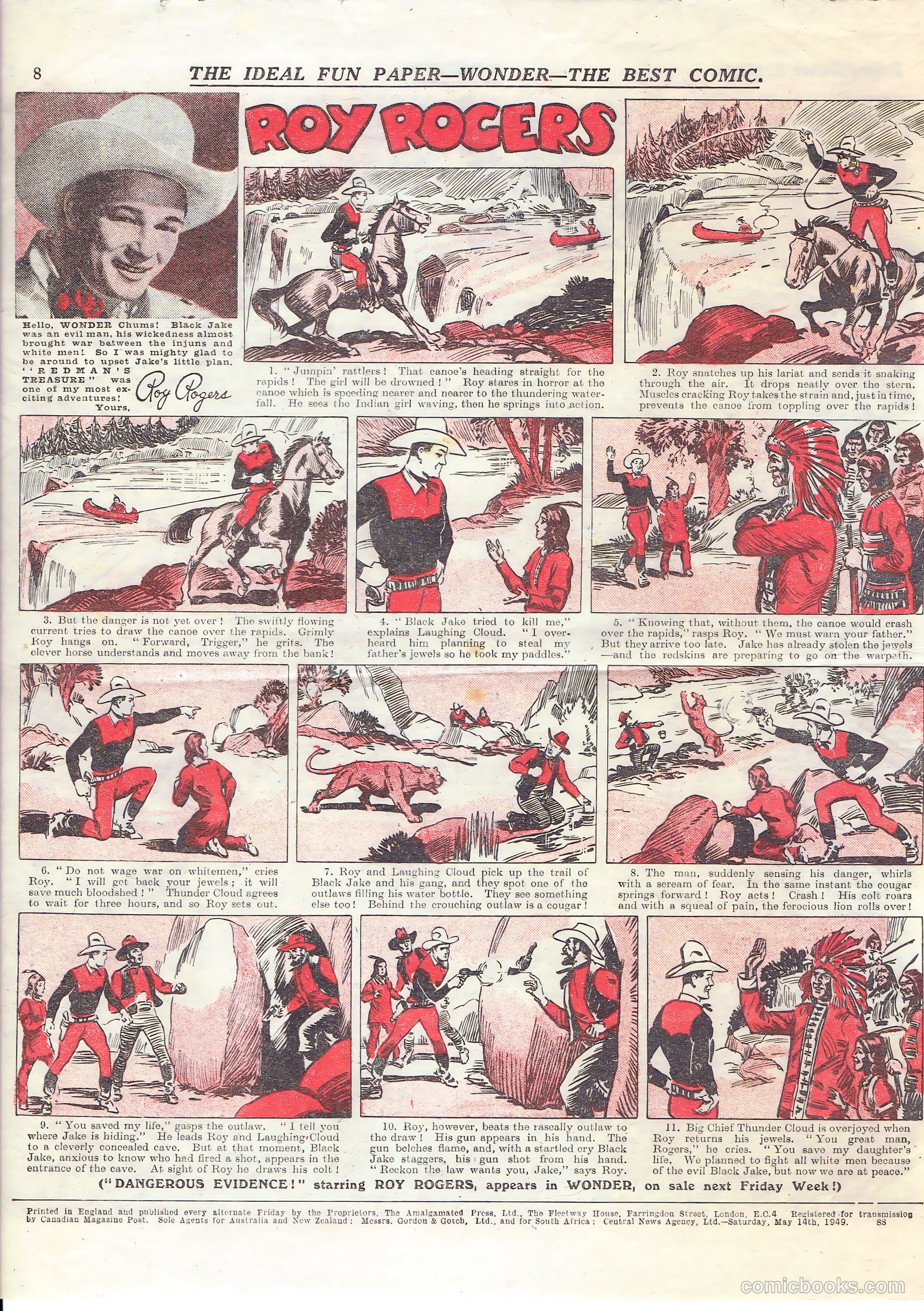 Wonder #1626 (1949) — page 8 of 8