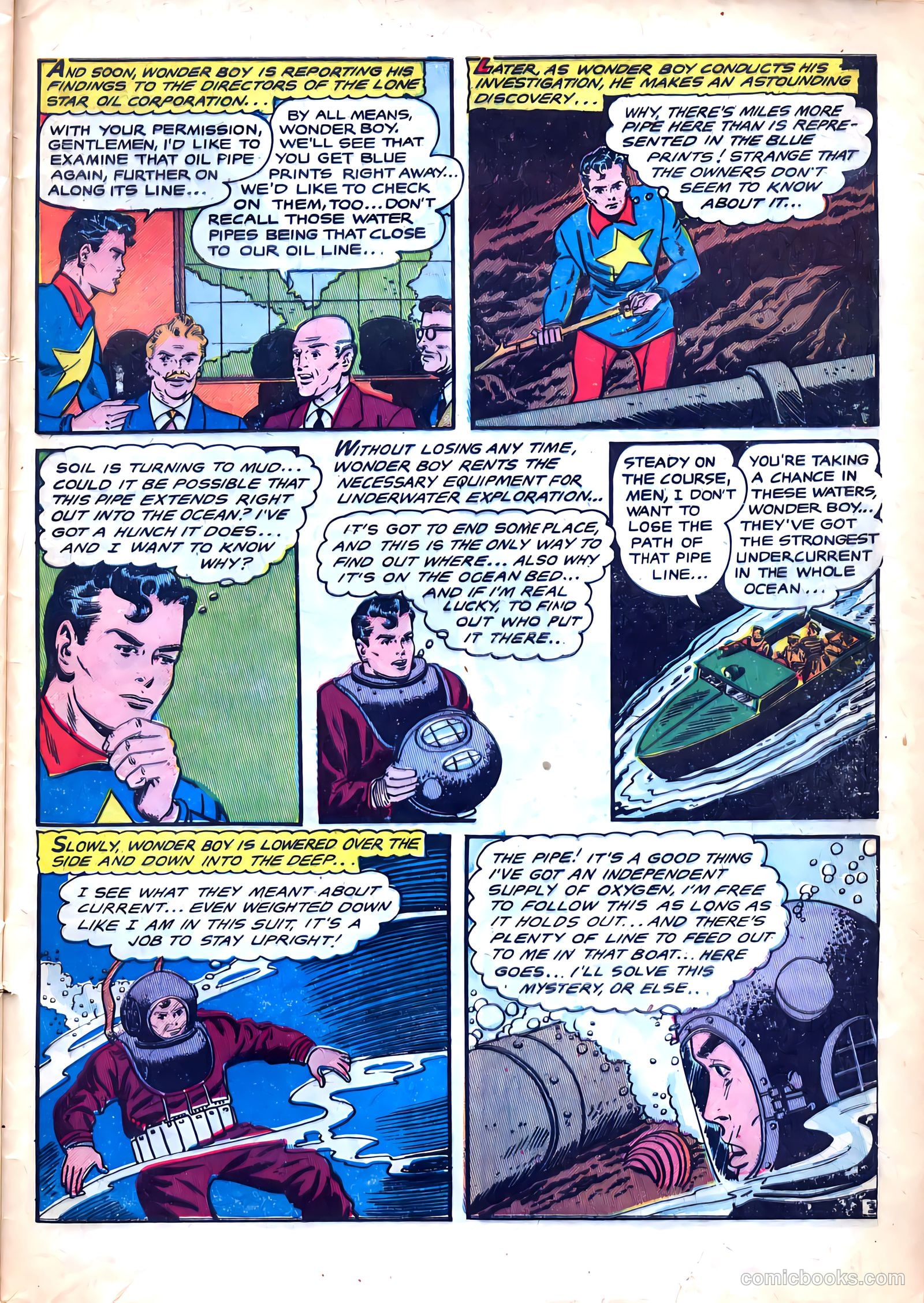 Wonder Boy #17 (1955) — page 32 of 37