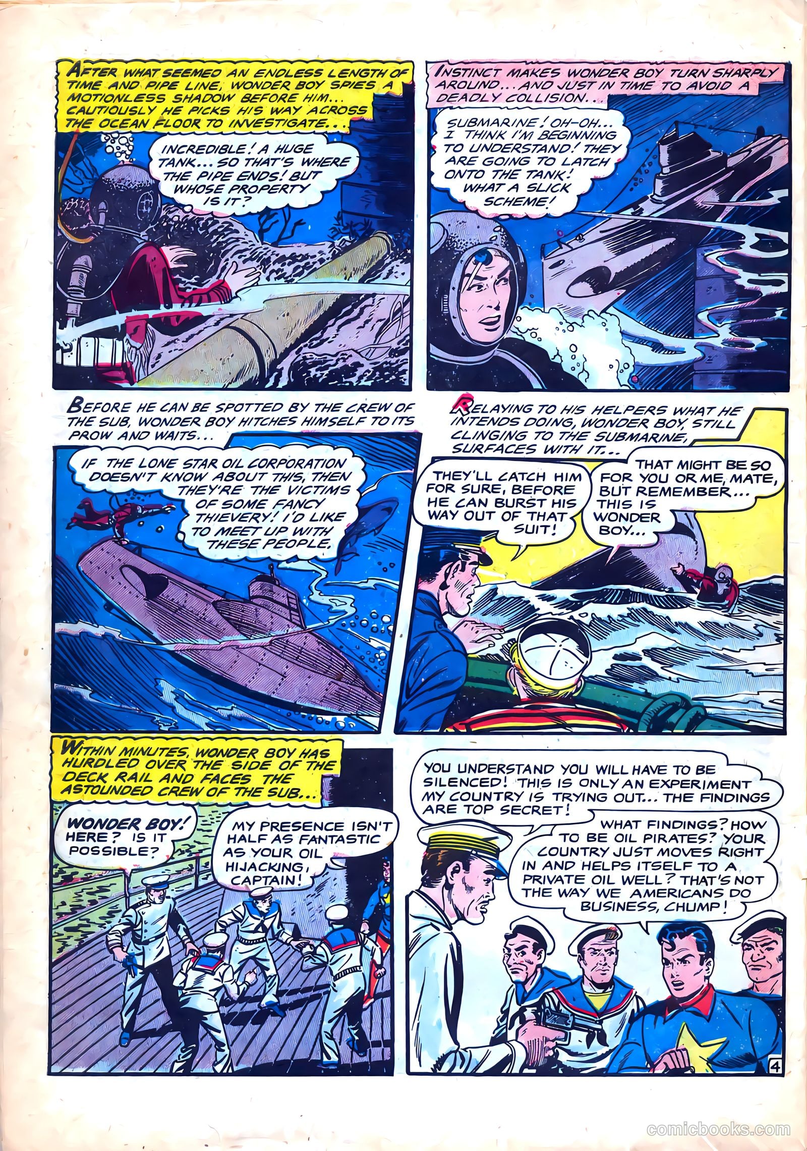 Wonder Boy #17 (1955) — page 33 of 37