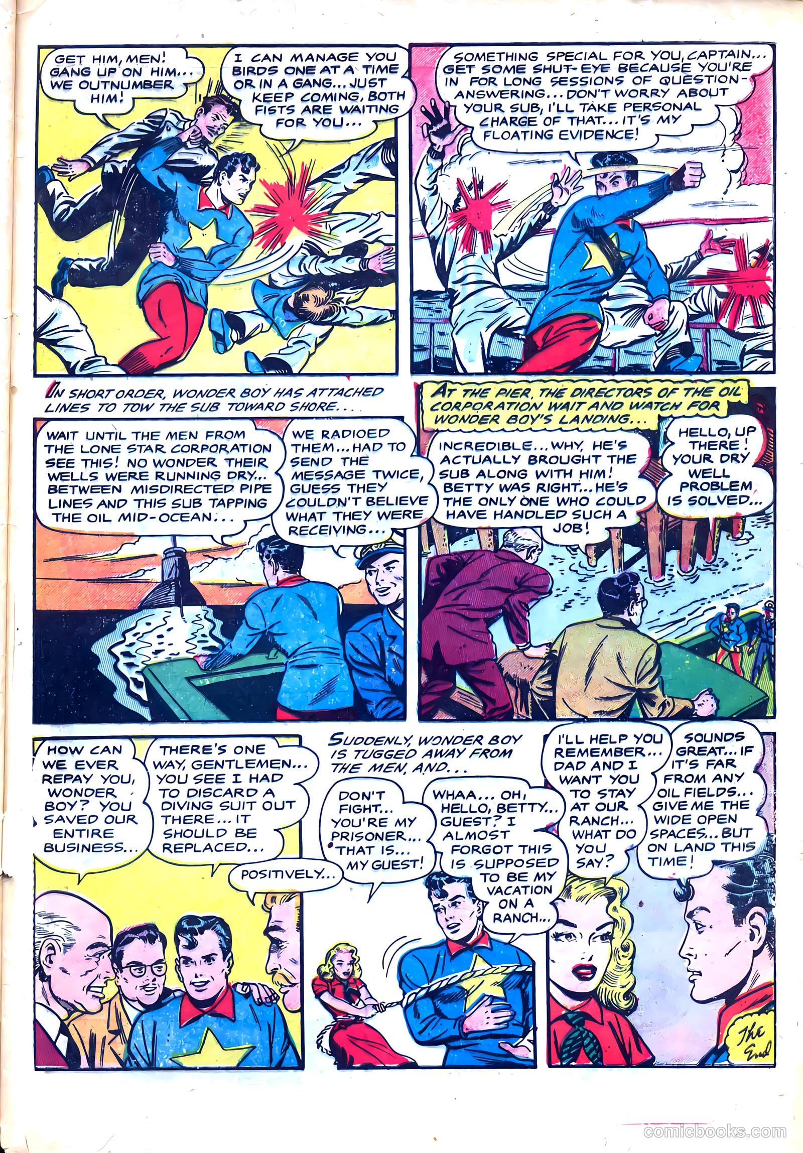 Wonder Boy #17 (1955) — page 34 of 37