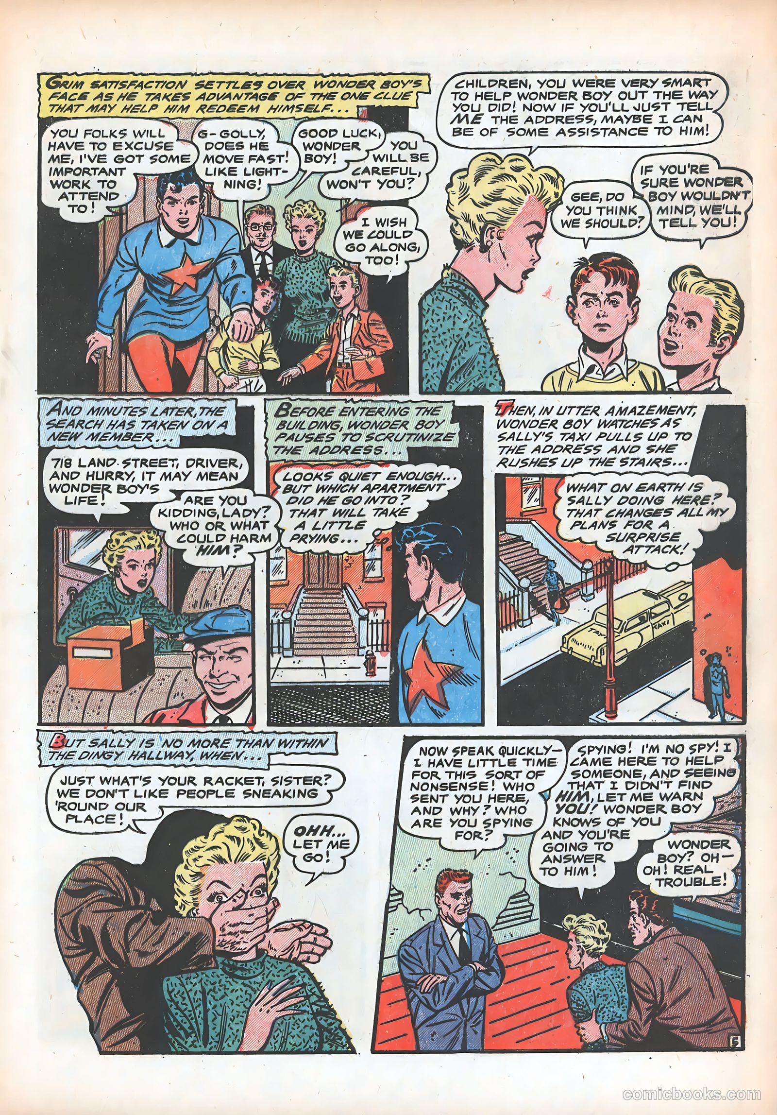 Wonder Boy #18 (1955) — page 7 of 36