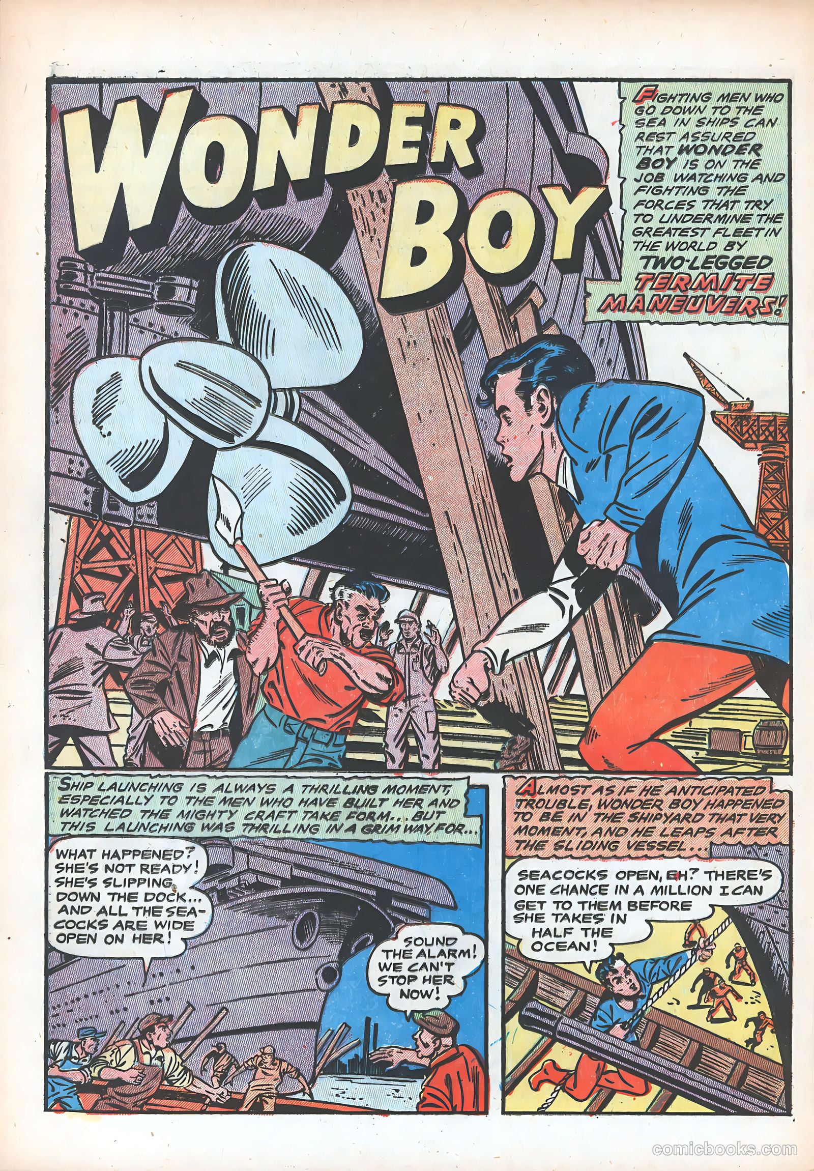 Wonder Boy #18 (1955) — page 30 of 36